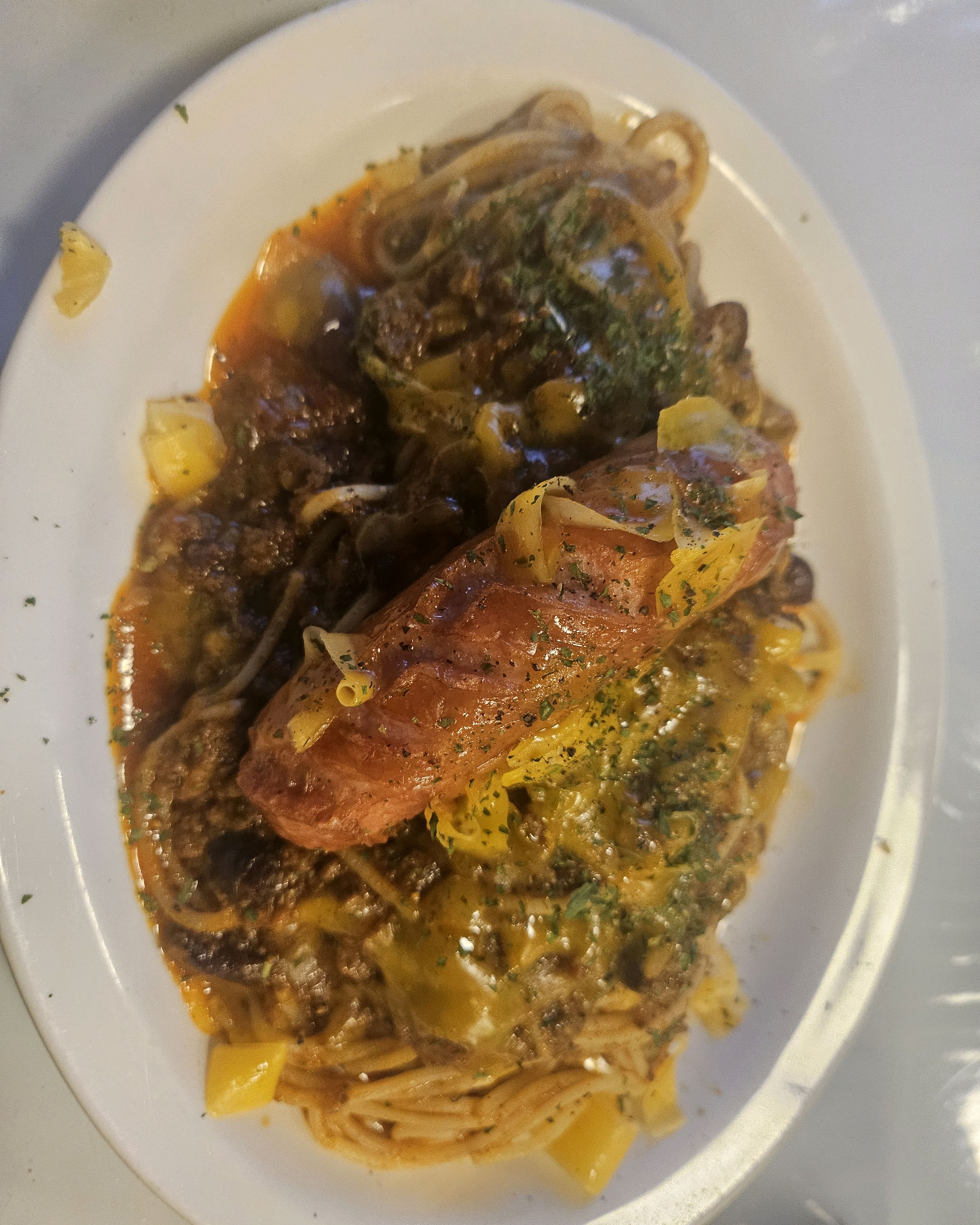 음식도 맛있었고 분위기도 좋았습니다! 다음에 재방문 예정이예요. - 불당동 맛집 오렌지블루스 천안점