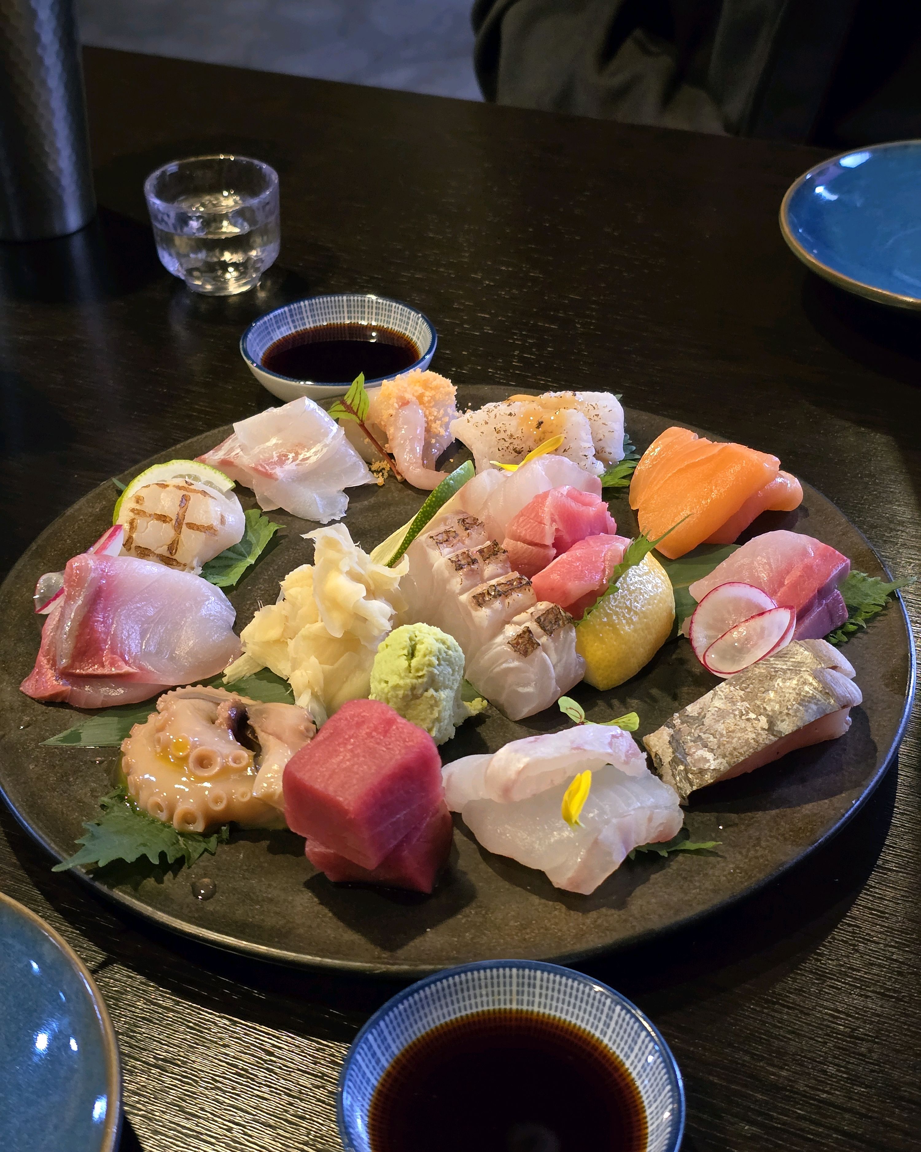 사시미와 우대갈비는 너무 맛있었어요! - 안양 맛집 엔우