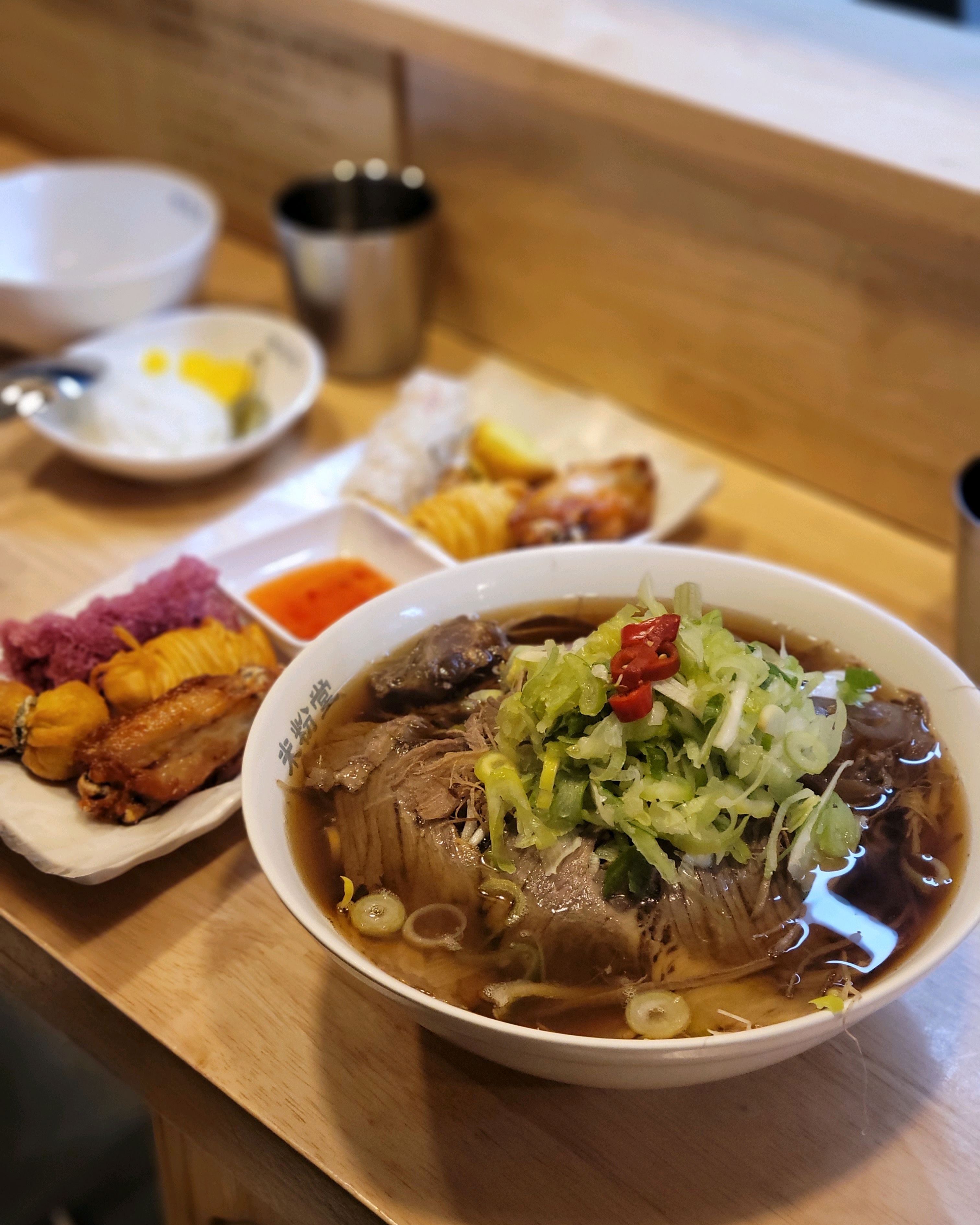 국물도 맛있고 쌀국수도 신선하고 튀김도 바삭하니 맛있어요! - 불당동 맛집 미분당 천안불당점