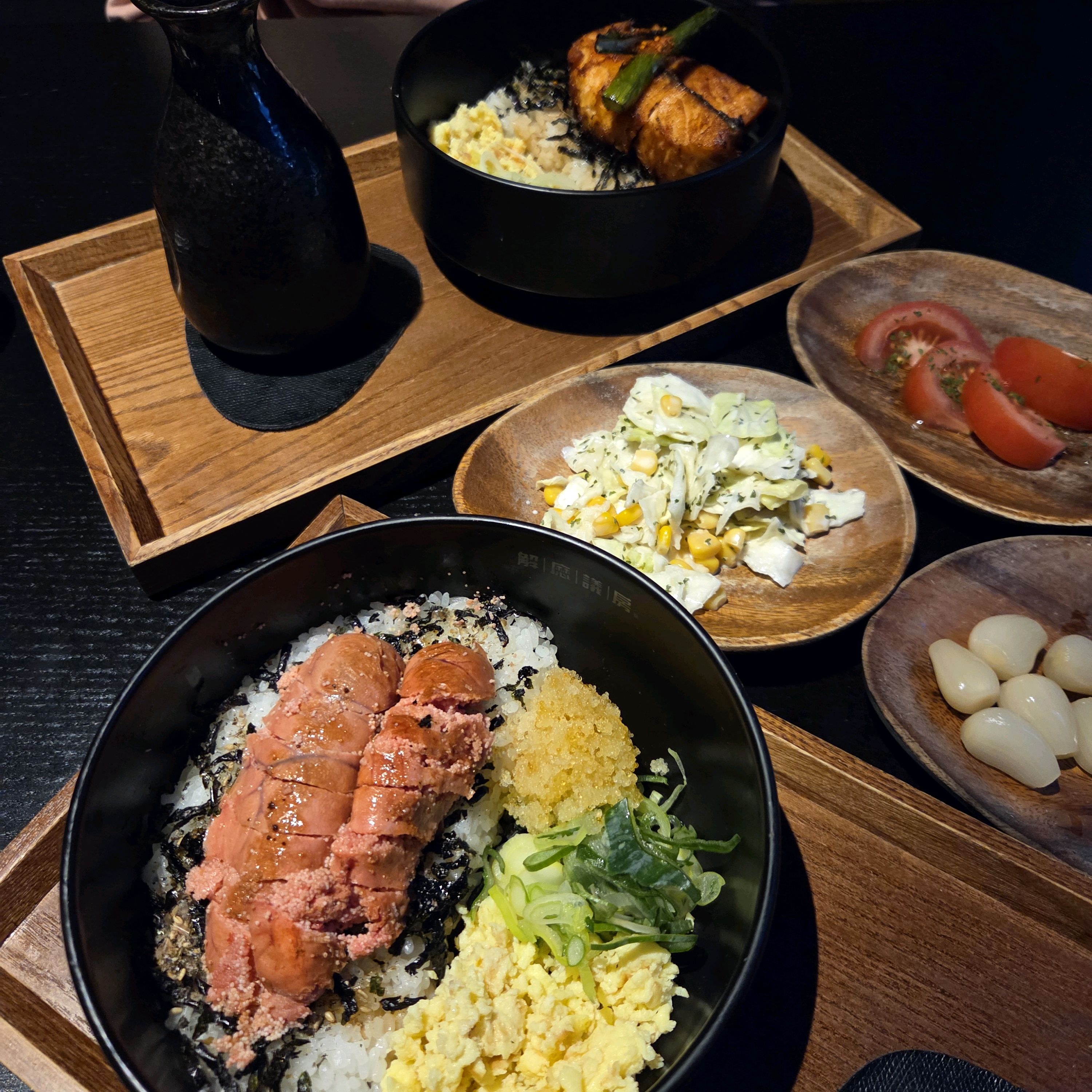 대전에 오차즈케 많이 없는데 여기 넘 맛있구좋아요! 그리고 연어도 바싹 구워져나와서 고소하