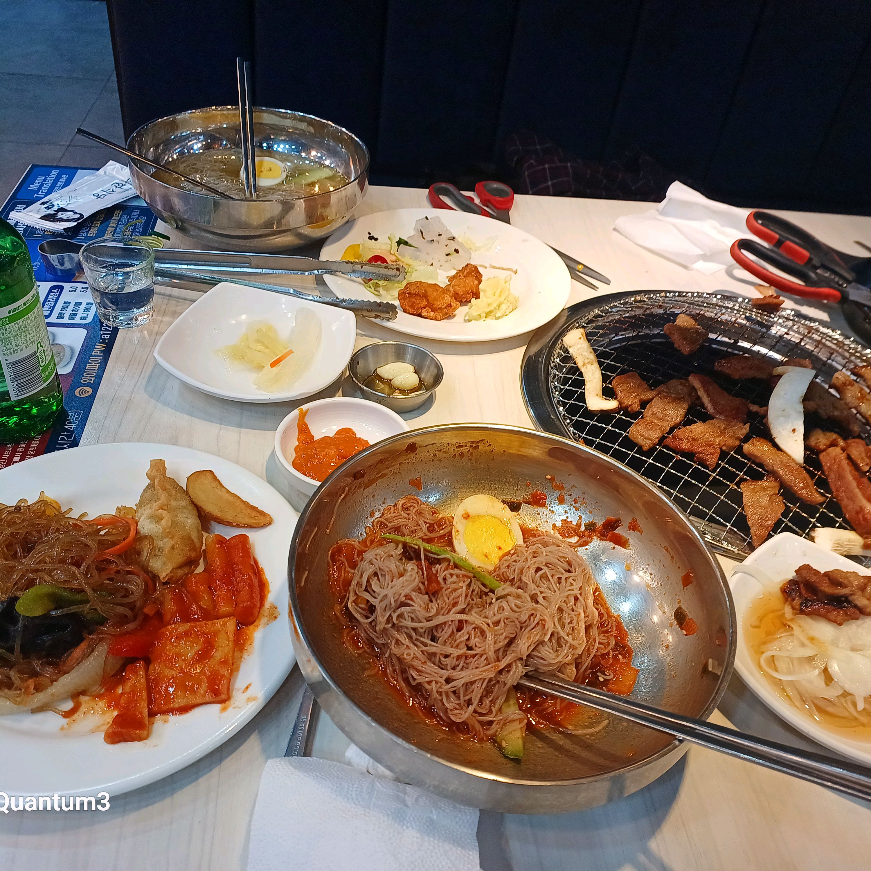 점심특선 11,900원. 냉면,돼지갈비,그리고 - 계산역 맛집 명륜진사갈비 인천계양점