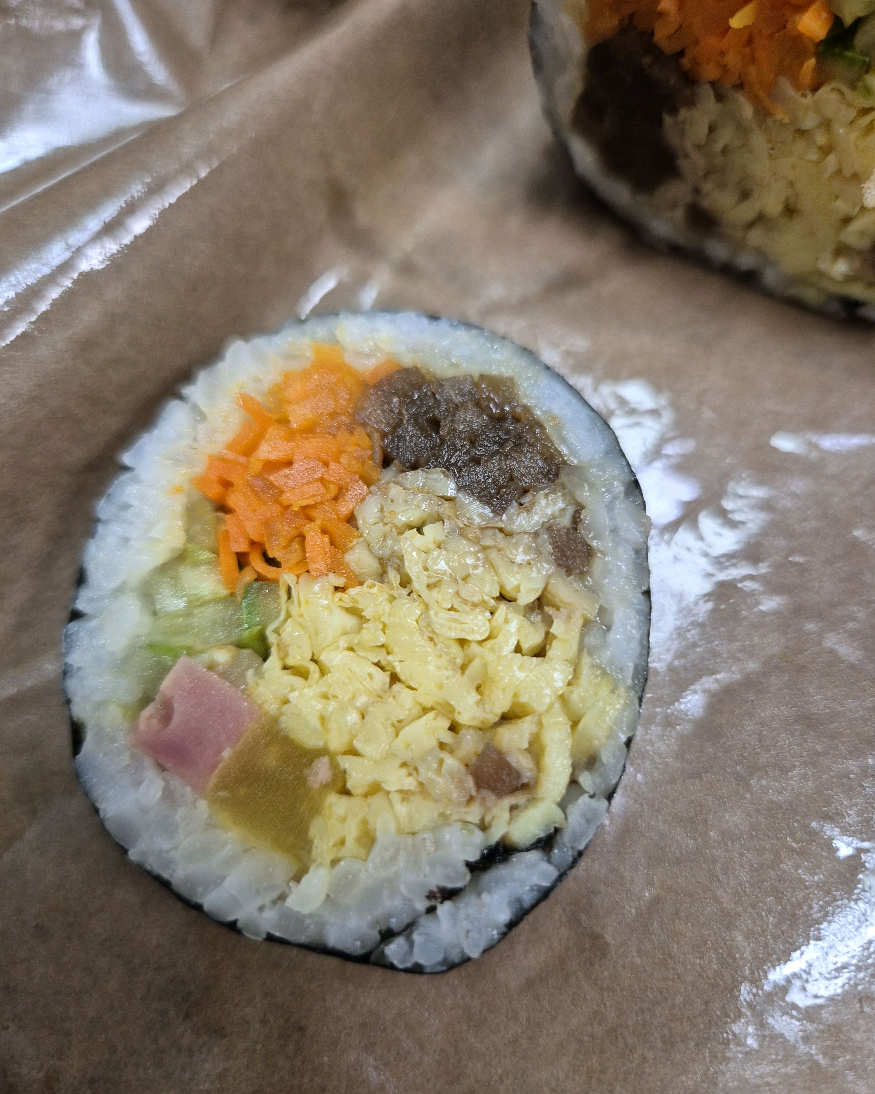 후하게 김밥 으로 주문해서 오랜만에 먹었는데 여전히 맛있어요 - 불당동 맛집 후하게김밥