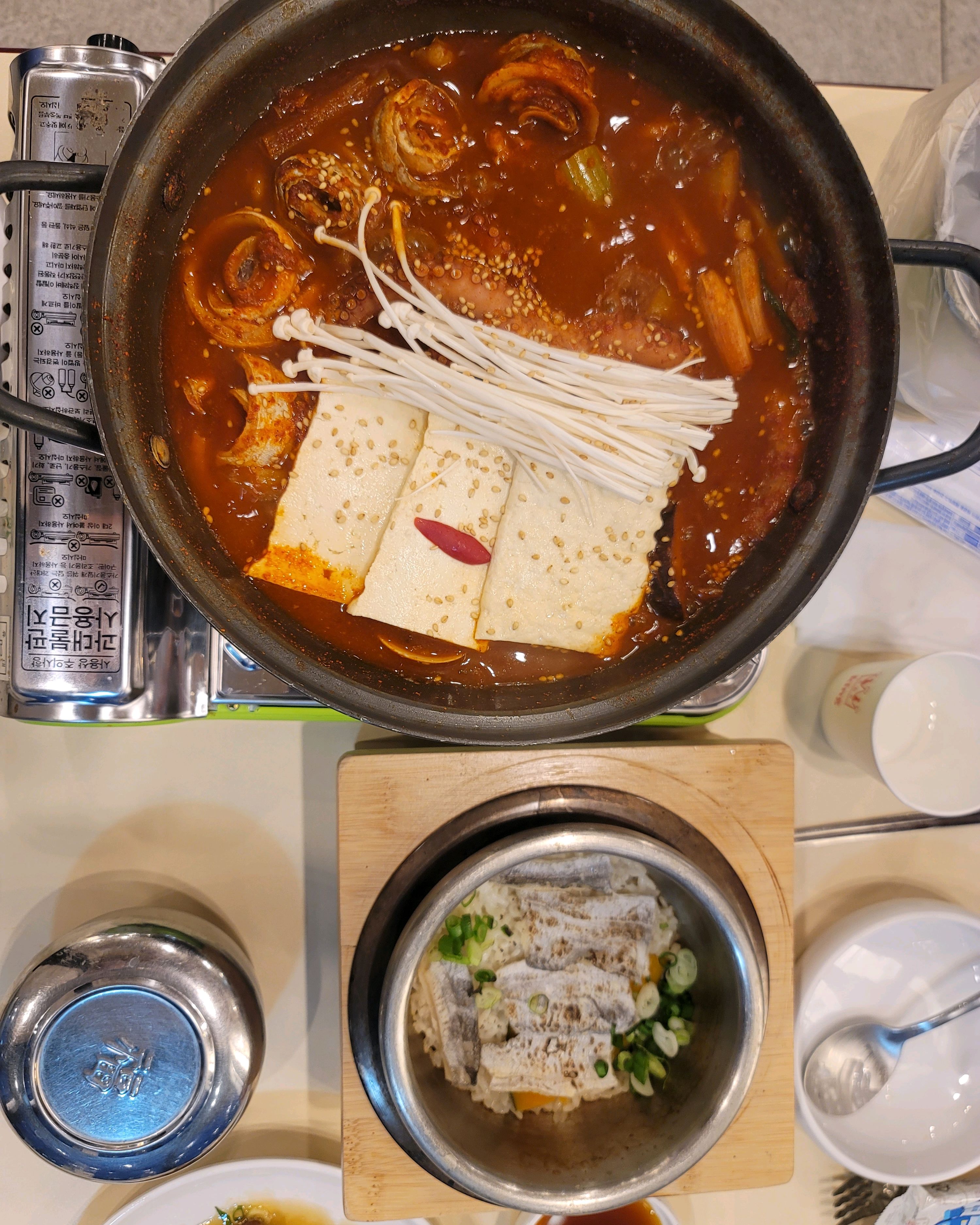 사장님 친절하세요 - 제주 맛집 정민이네갈치 월정리본점