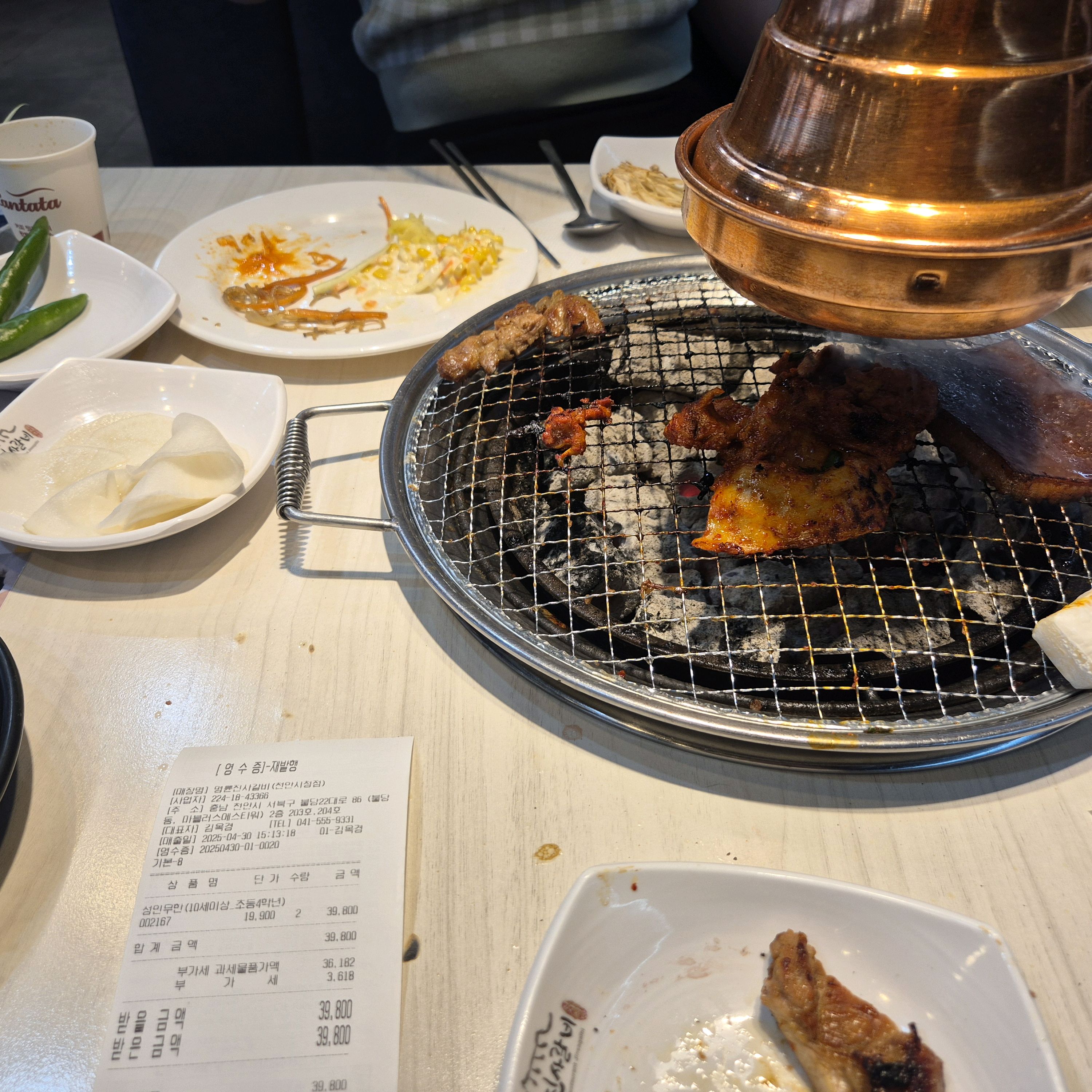 너무 맛있게 잘먹고 왔어요! 역시 명륜은 맛있었고 다음에 또 재방문 할께요! 굿굿😊 - 불당동 맛집 명륜진사갈비 천안시청점