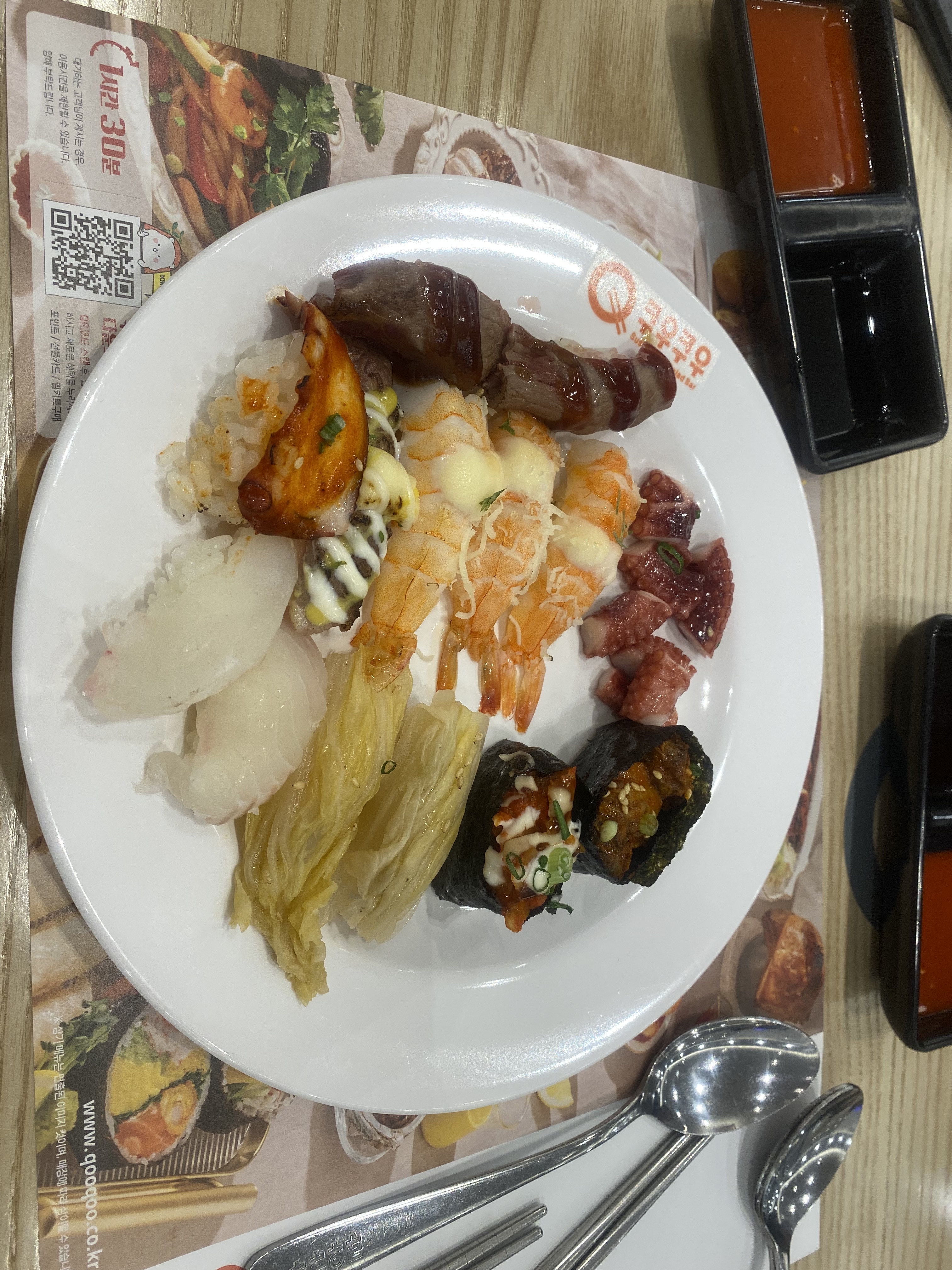 런치로 다녀왔어요 - 마석 맛집 추천 쿠우쿠우 마석점
