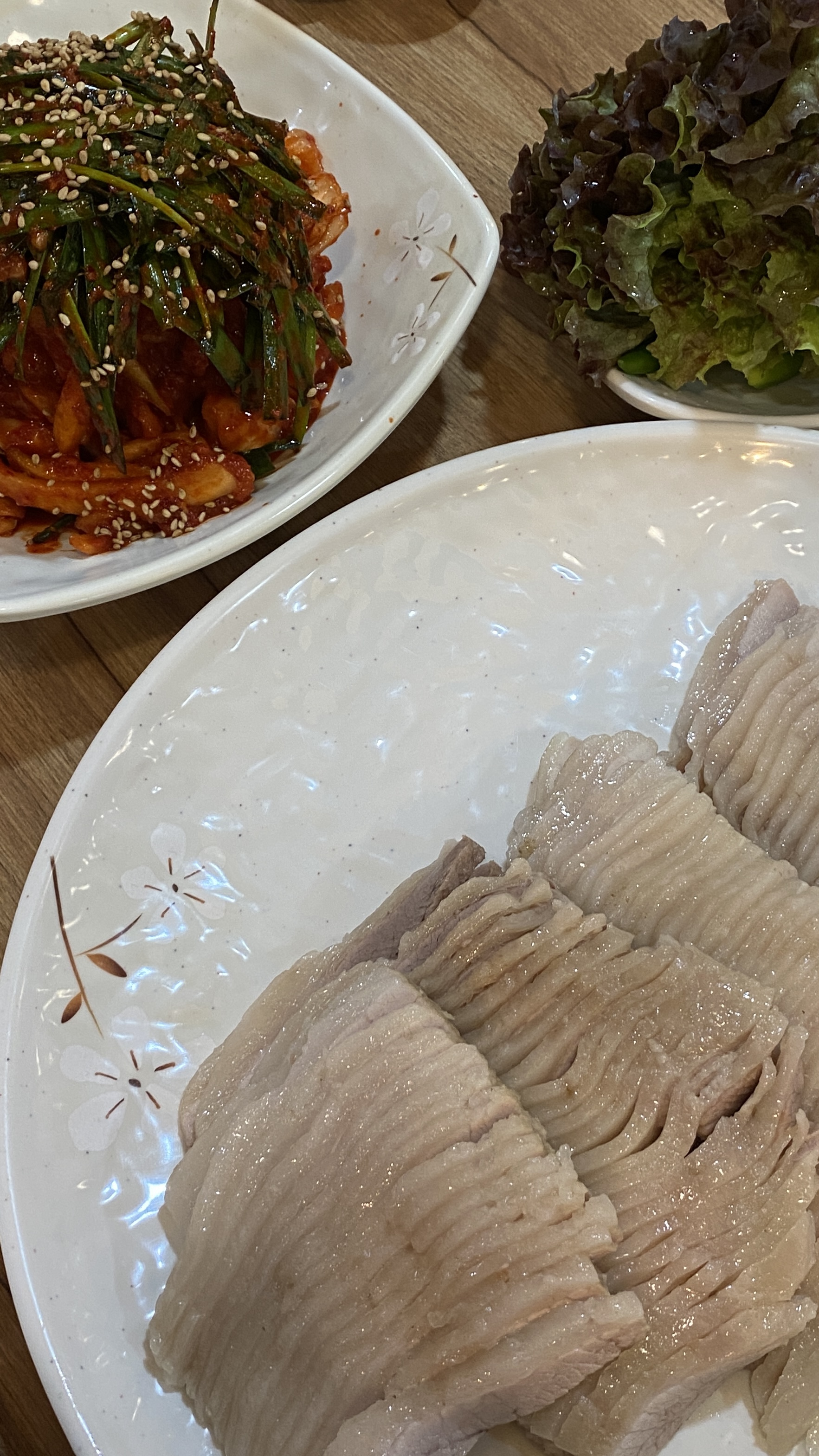가브리살 보쌈은 부드러워서 맛있었고, 보쌈김치는 최고였네요….후… - 안양 맛집 원더풀보쌈 안양평촌 본점