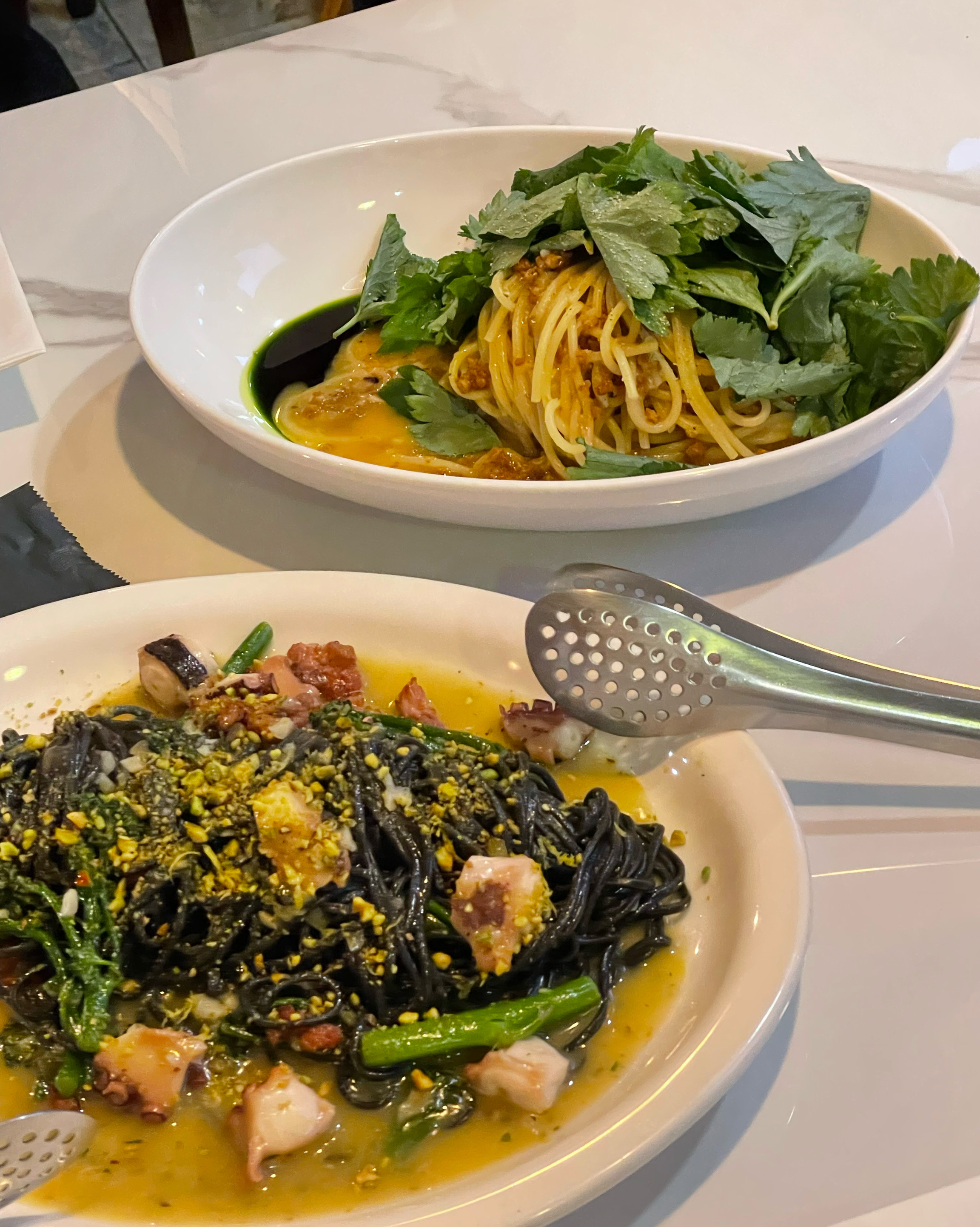 엄마 생신기념으로 갔습니다 ㅎㅎ 너무 맛있어여 여전히ㅠㅠ 먹물리조또는 아가가 엄청 좋아하네