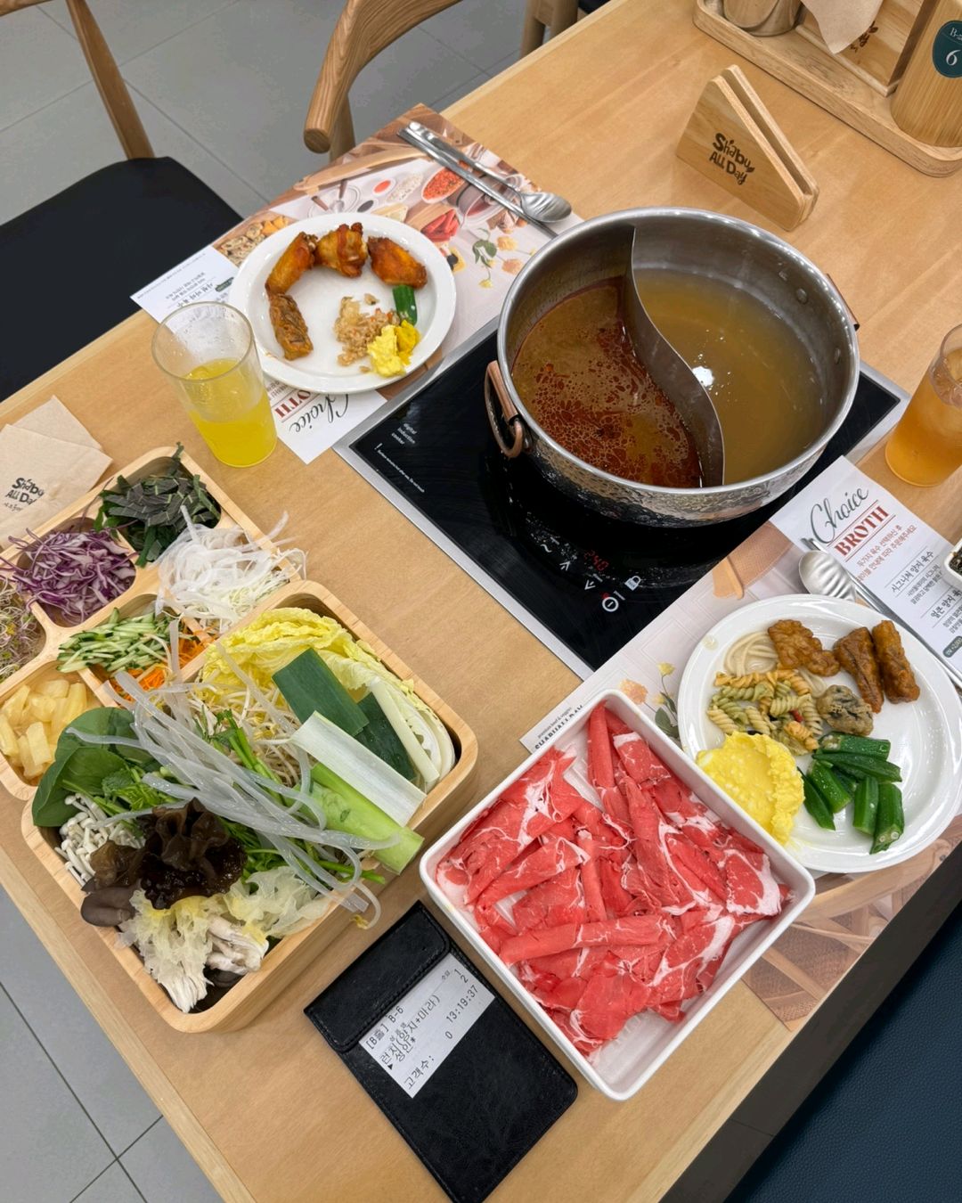 샤브올데이 금천시흥점 새로 오픈해서 평일 런치로 - 금천구 맛집 샤브올데이 금천시흥점