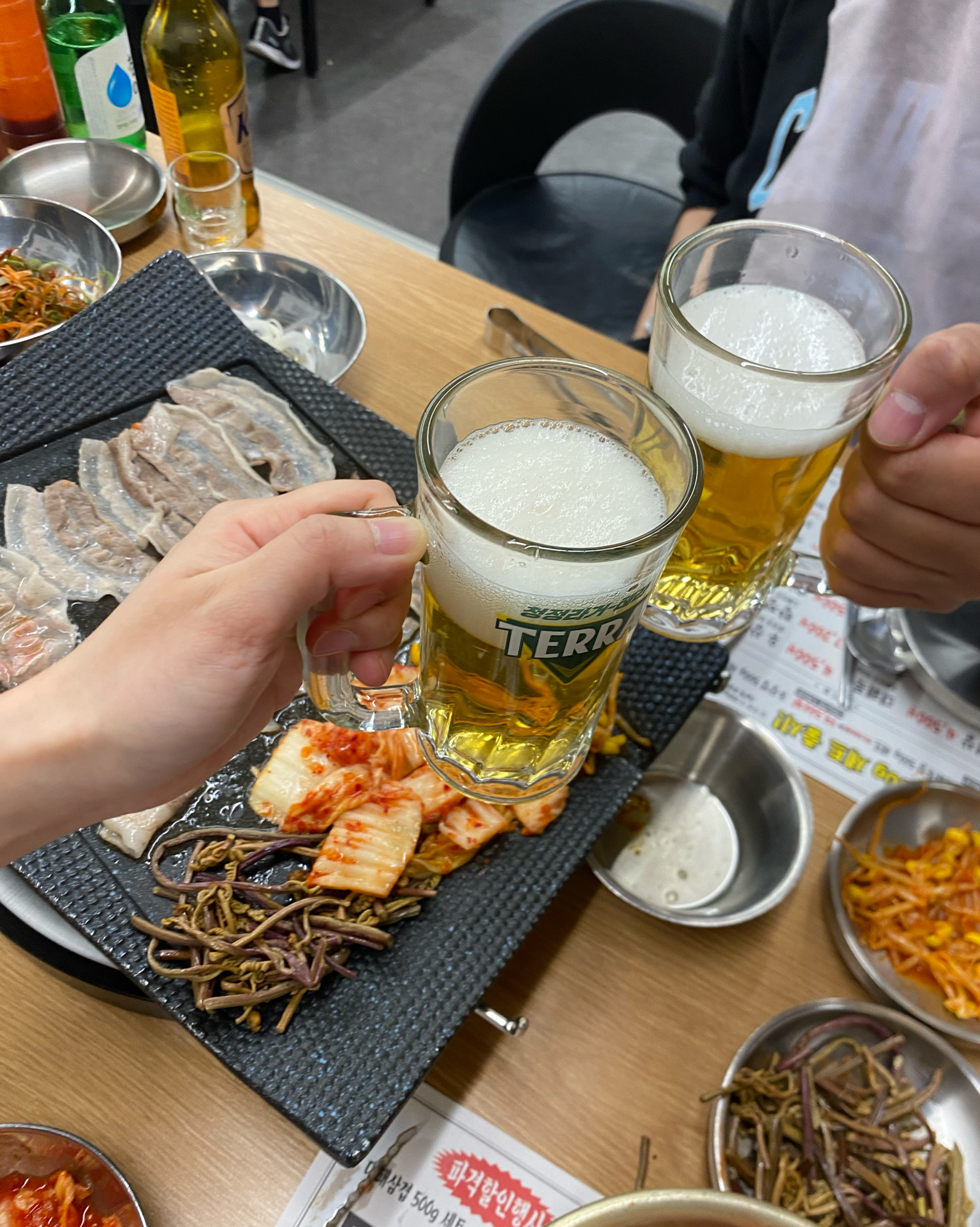 망원 한강공원 산책하고 고기가 땡겨서 3번째로 방문했습니다~! - 망원동 맛집 대패상회
