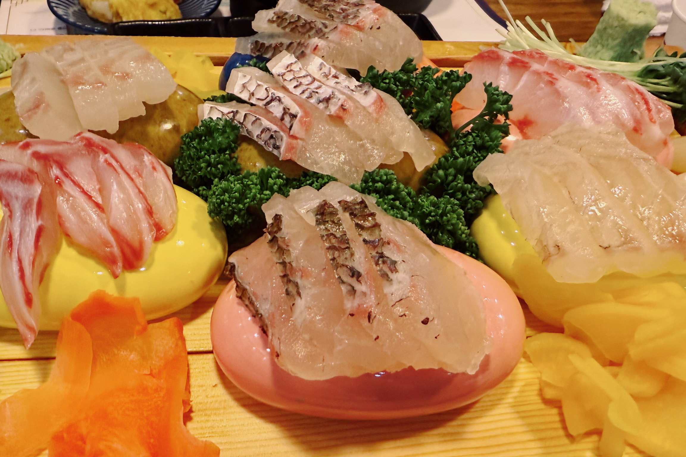 맛: 숙성회라 부드럽고 깔끔해요. - 정자역 맛집 물고기자리 정자점
