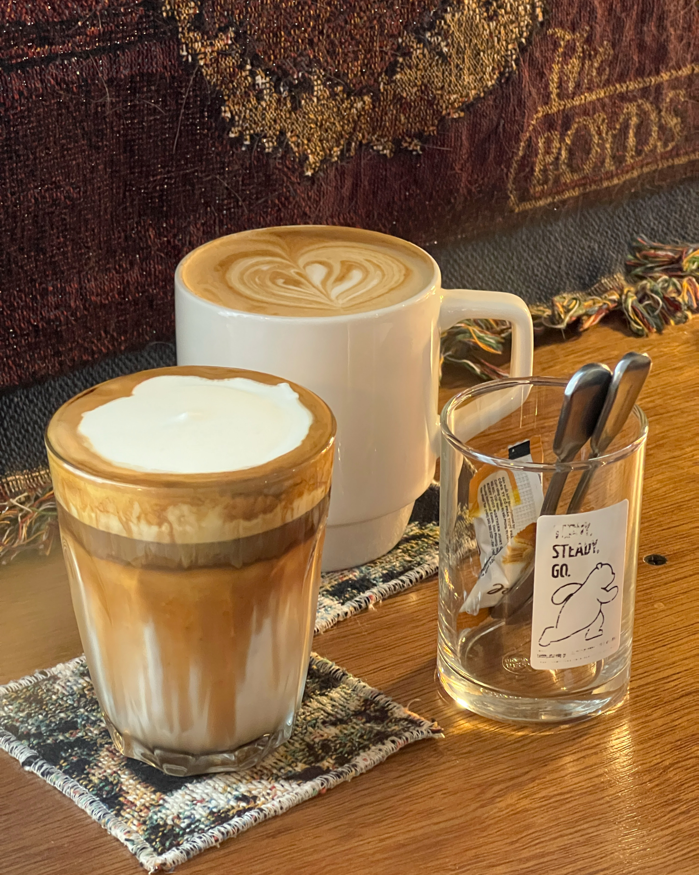 Vanilla bean latte