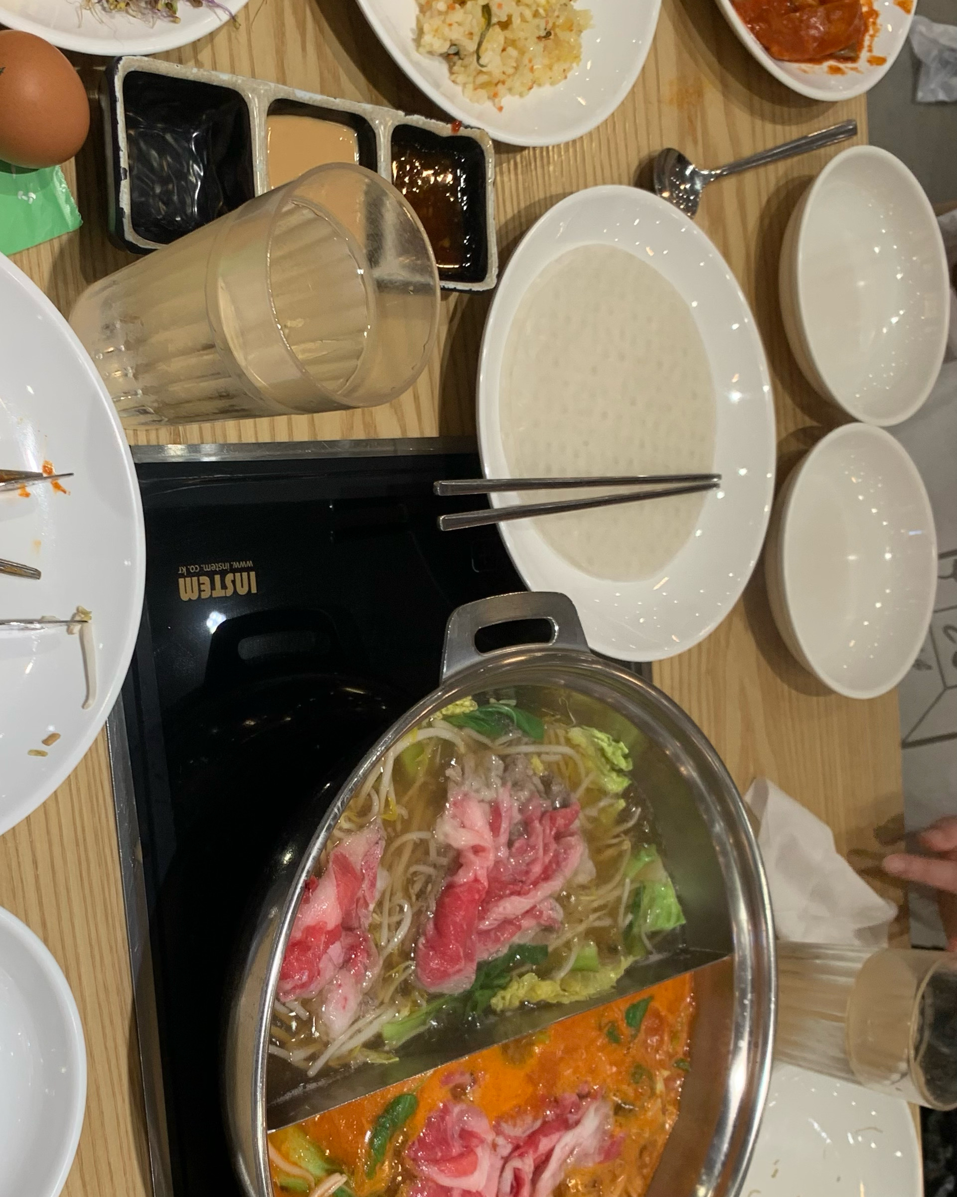 샤브20은 그냥 맛도리에영💕 후식으로 아포가토 마무리 까지 ..완벽✨ - 부산 해운대 맛집 샤브20 해운대점