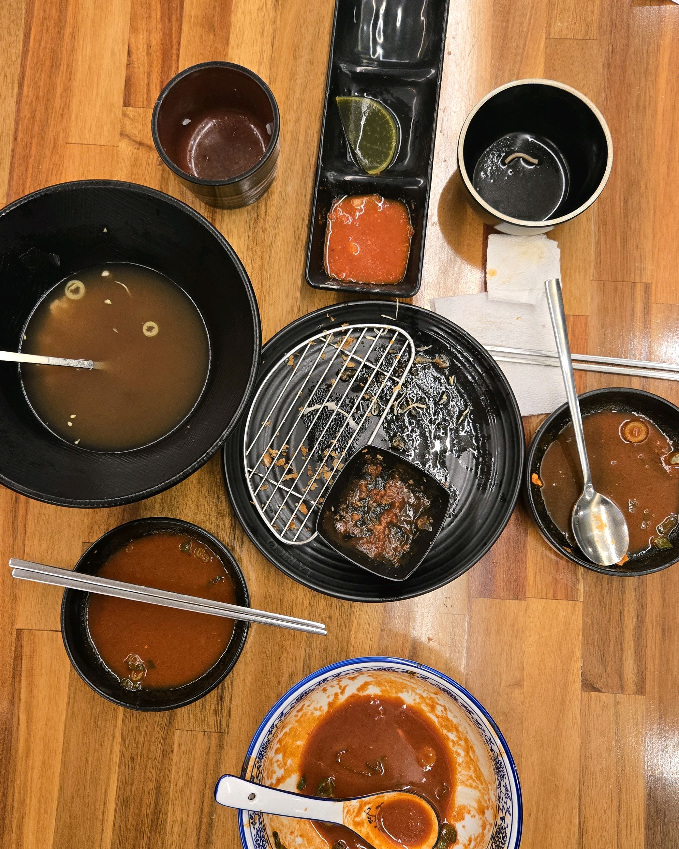 온소바. 둥심돈까쓰. 떢볶이. 공기밥... - 군산 미장동 맛집 삼동소바 군산점