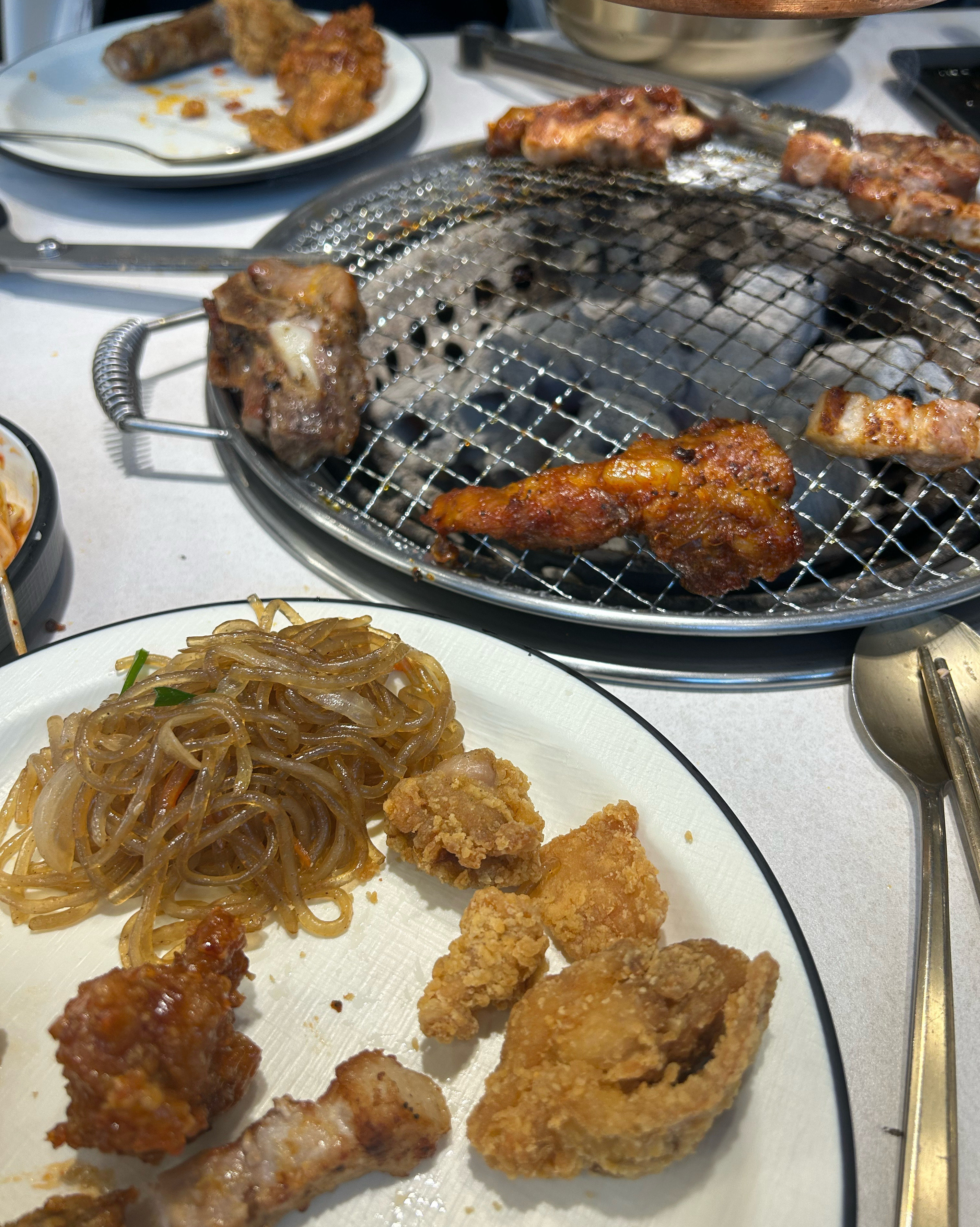 고기랑 치킨이랑 다 맛있어요! 대장고기 부드럽고 맛있습니당 - 불당동 맛집 육미제당 천안불당점