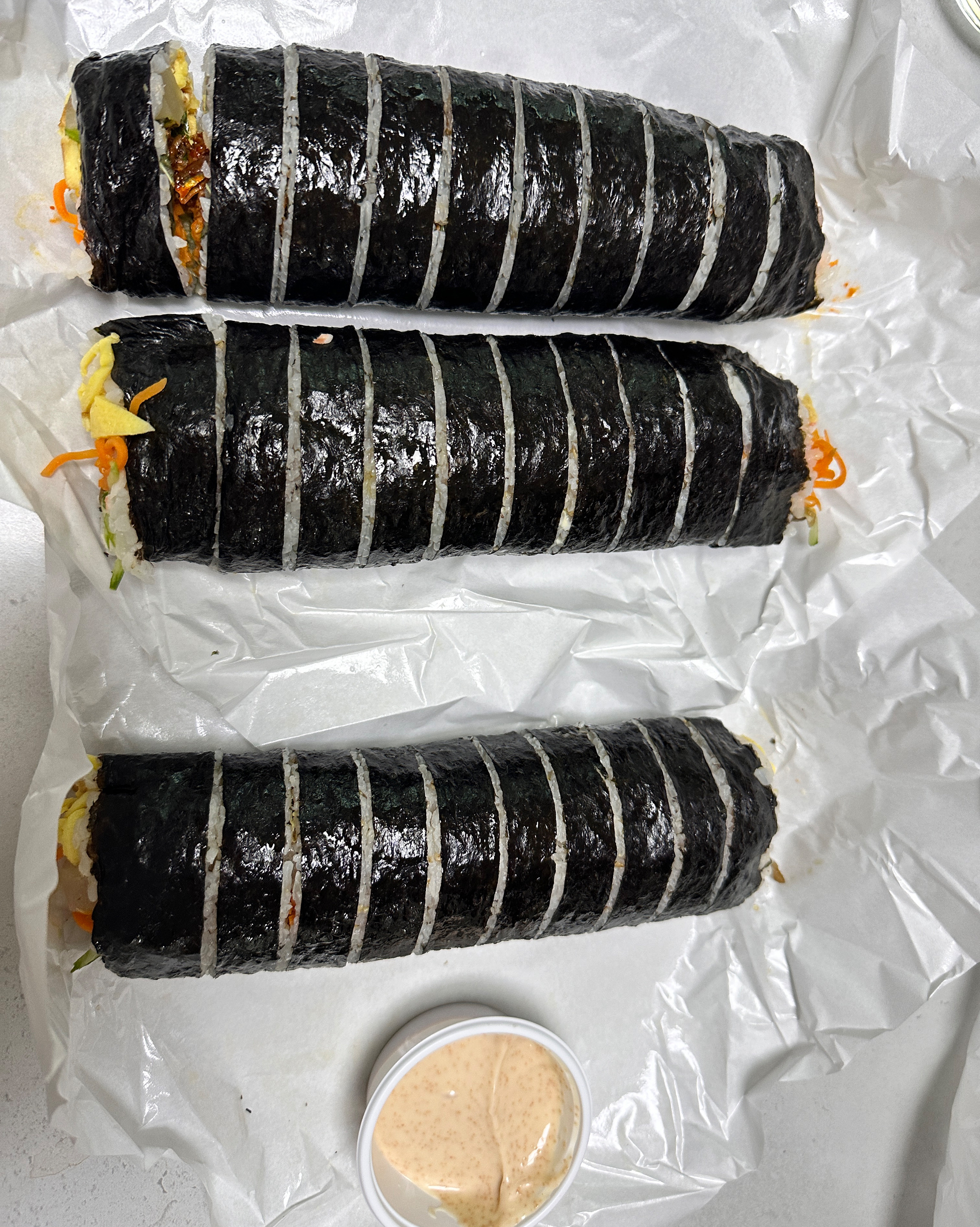 예전에 먹어보고 맛있어서 또 사먹었어요 - 대전 맛집 정김밥