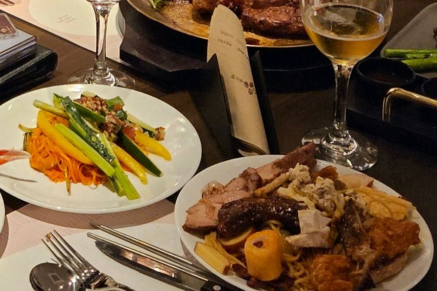 와인과 맥주 커피 무한리필에 신선하고 맛있는 음식들 - 고덕동 맛집 빕스 강동아이파크더리버점