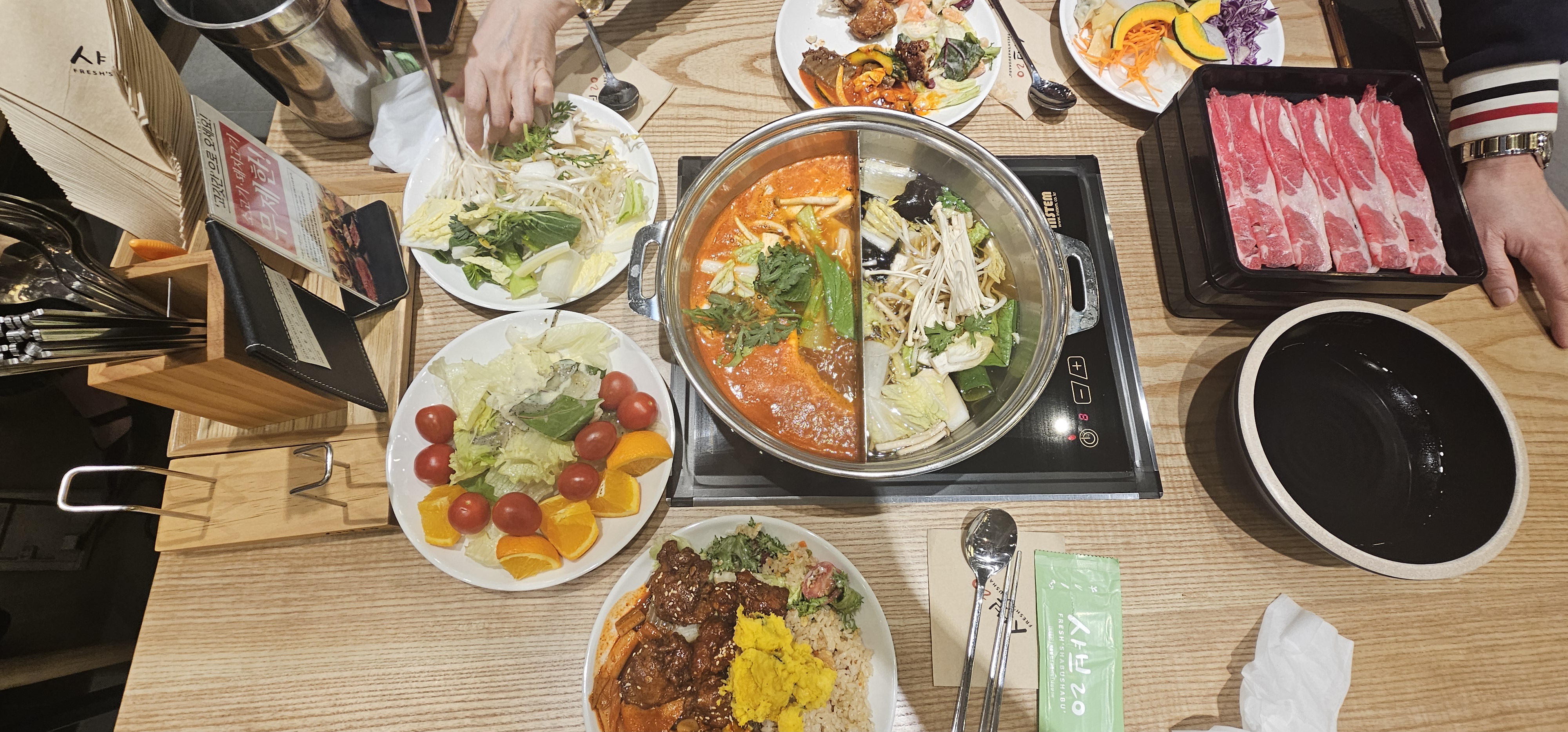 대전에서 샤브 무제한으로 탑 1위 인곳입니다 - 대전 둔산동 맛집 샤브20 대전둔산점