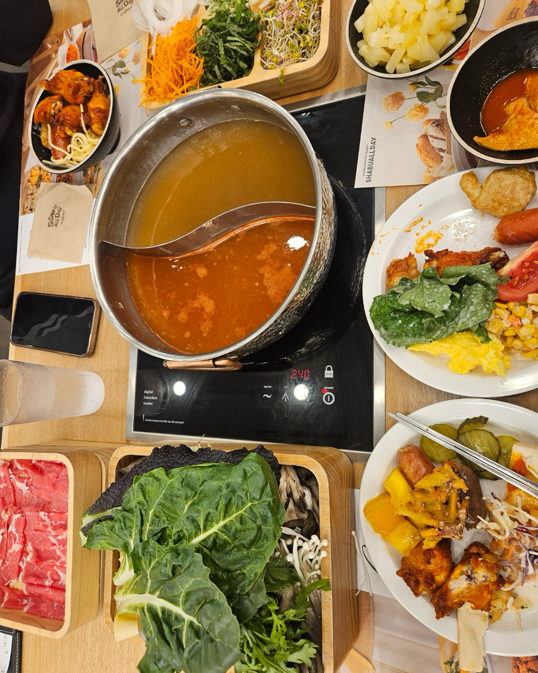너무 맛있어요~~ 저번에 왔다가 생각나서 또 왔어요 ~ - 평택 송탄 맛집 샤브올데이 평택신장점