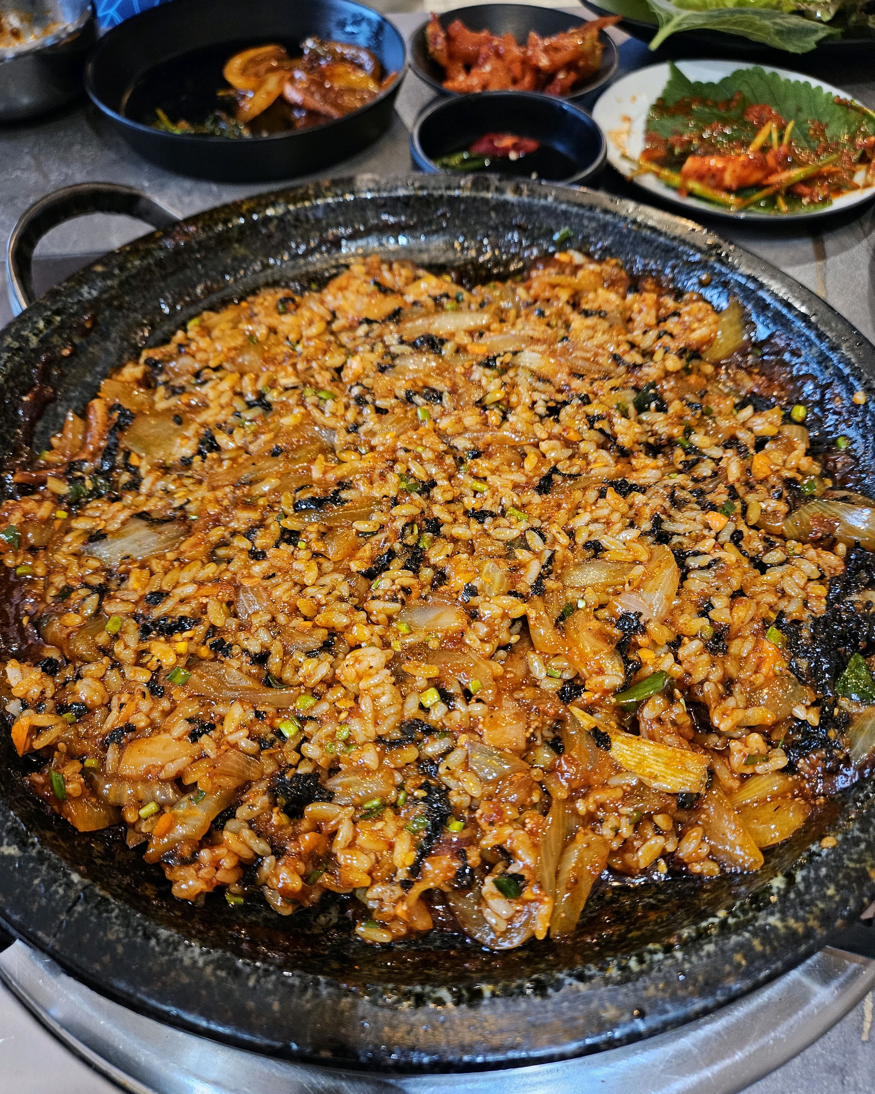 오징어도 부드럽고 많이 맵지도않고 적당히 매콤하니 너무 맛있어요 ~ ♡ - 불당동 맛집 해선가 천안불당점