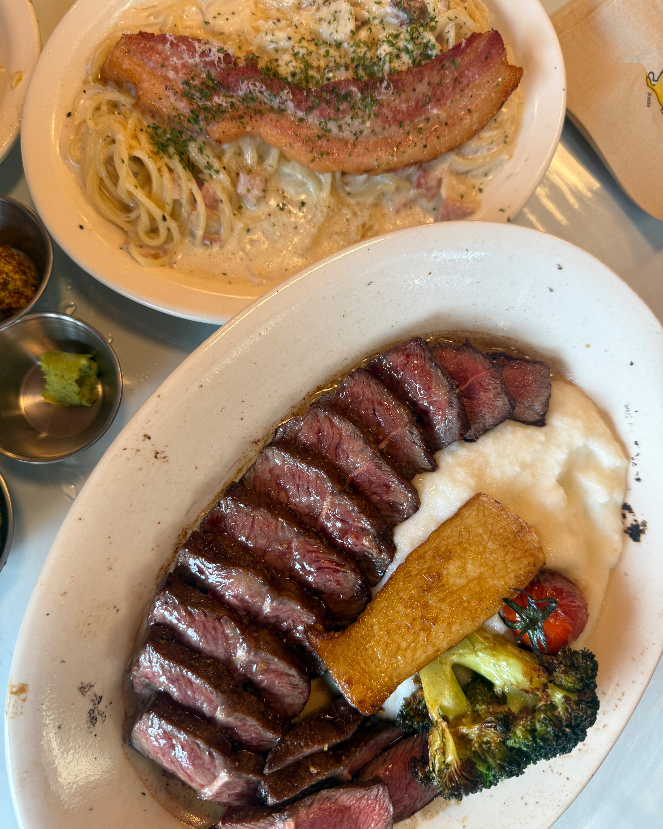 맛있었고 플레이팅도 예쁘게 잘 나오네요 잘 먹고갑니다~ - 불당동 맛집 오렌지블루스 천안점