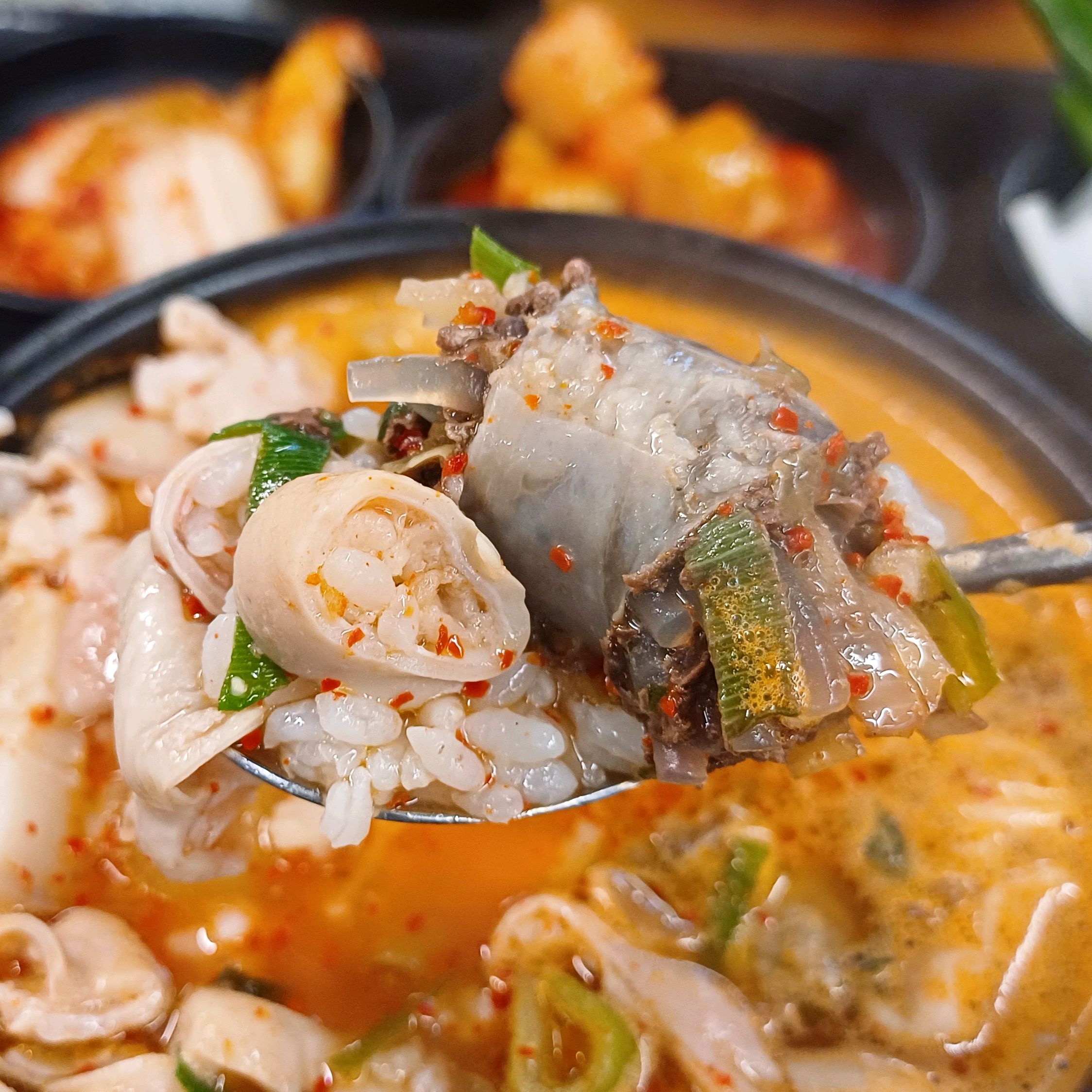 기름지고 아주 좋습니다 - 대전 맛집 농민순대