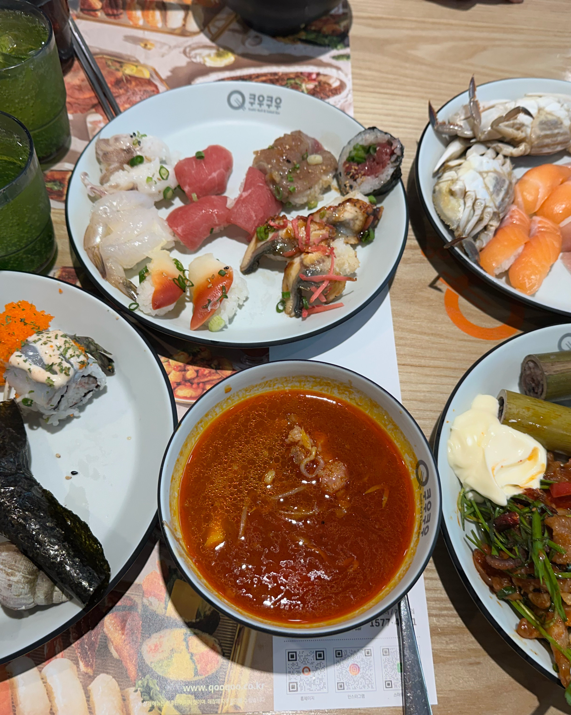 수요일에 오고 또 왔어요 맛있어요 - 창원 시티세븐 맛집 쿠우쿠우 창원점