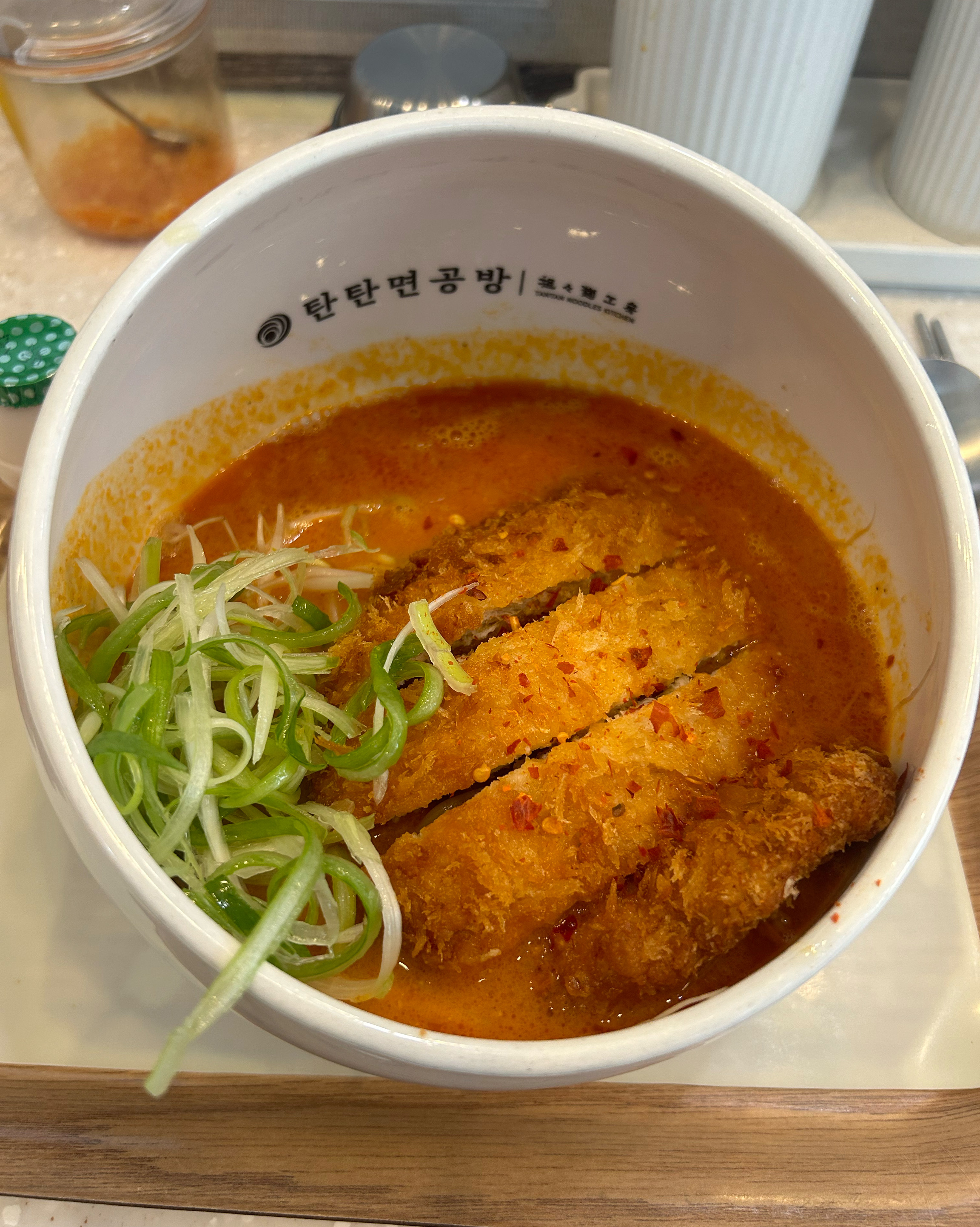 직장이 근처라서 가끔 오는데 올때마다 너무 맛있어서 감동받고 갑니당ㅎㅎ - 불당동 맛집 탄탄면공방 천안신불당점