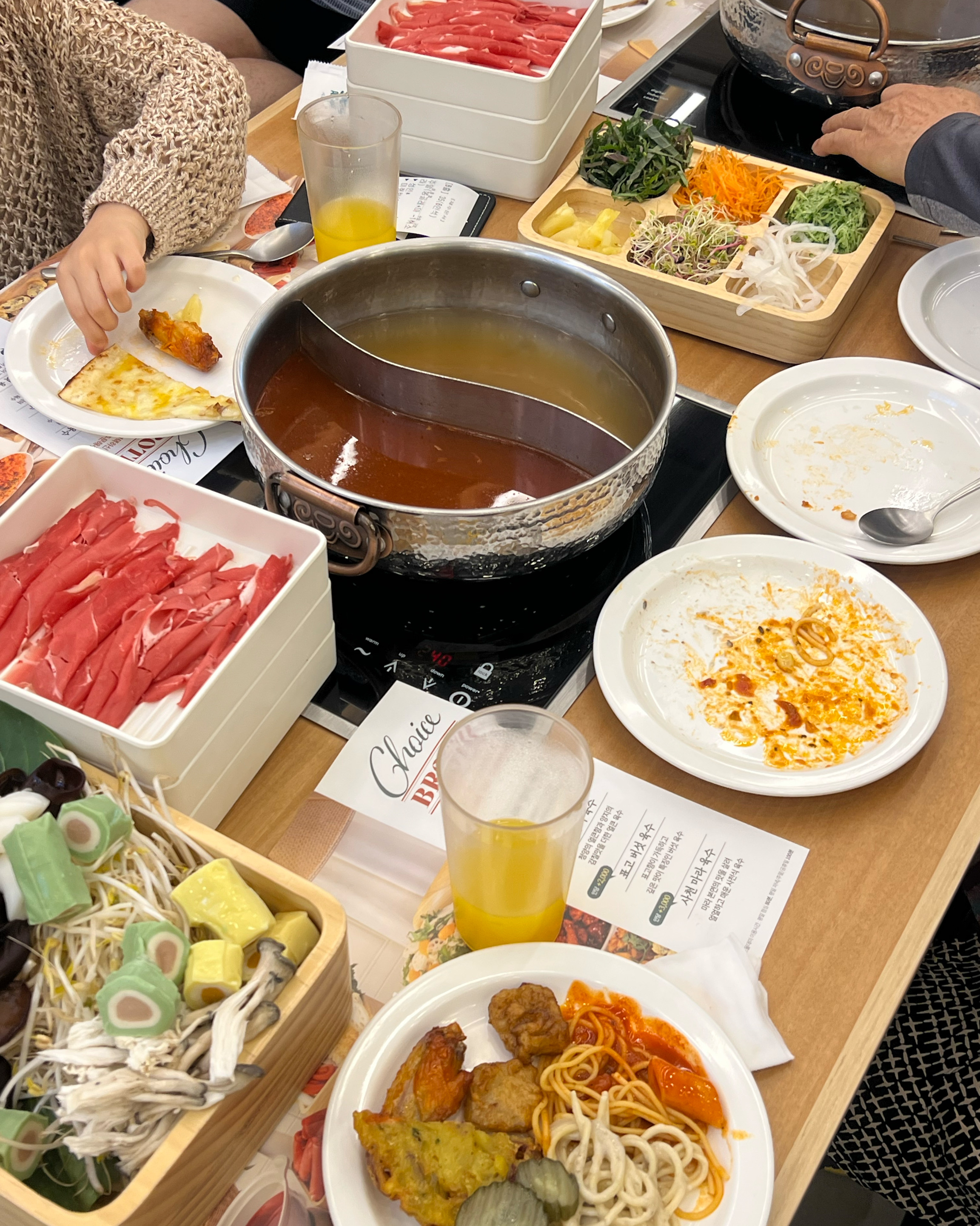 샤브올데이 처음 방문했는데 기대이상 이였어요! - 이시아폴리스 맛집 샤브올데이 대구이시아폴리스점