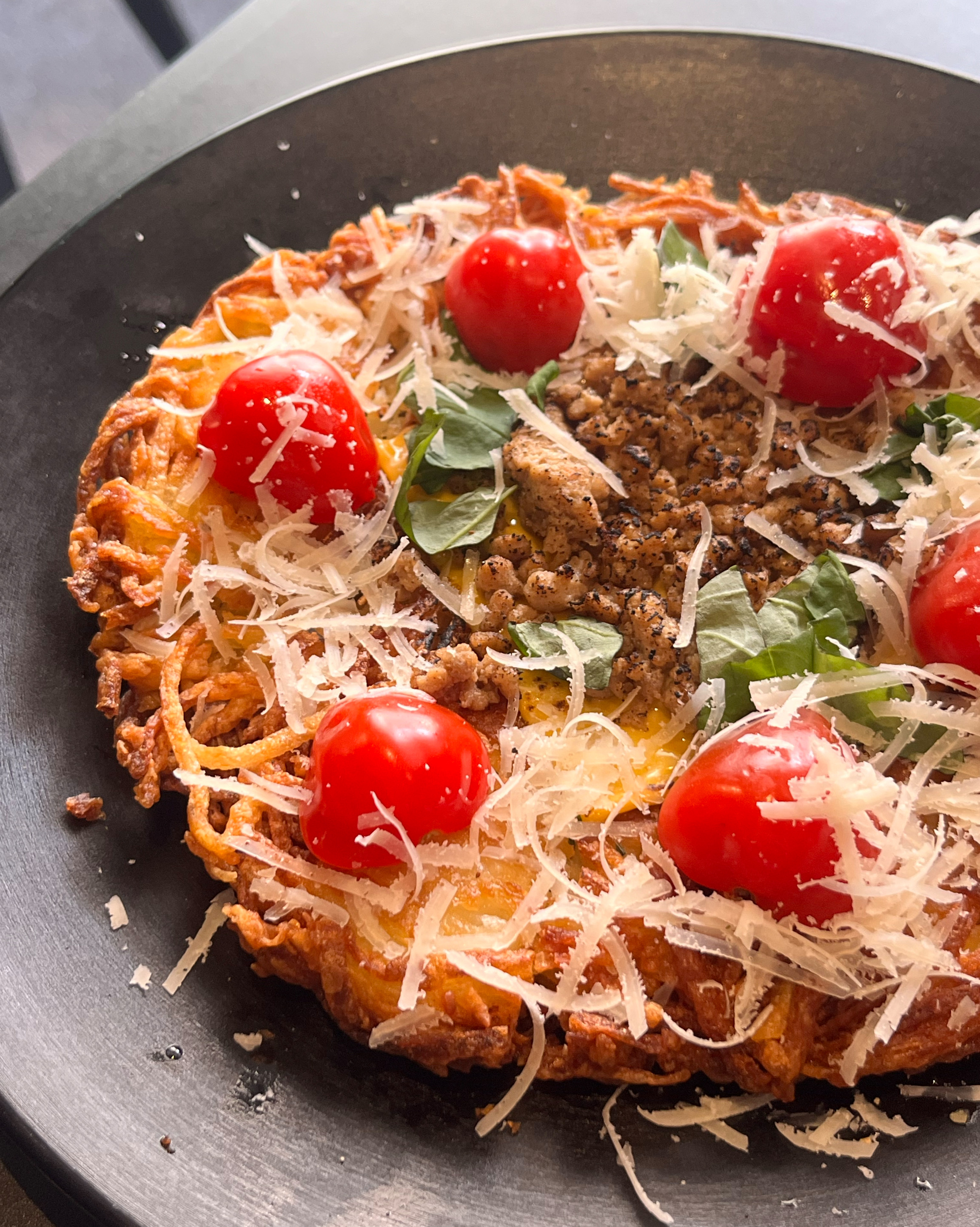 감자전이랑 우대갈비 세트 먹었어요~ - 압구정 맛집 리파인 가로수길점