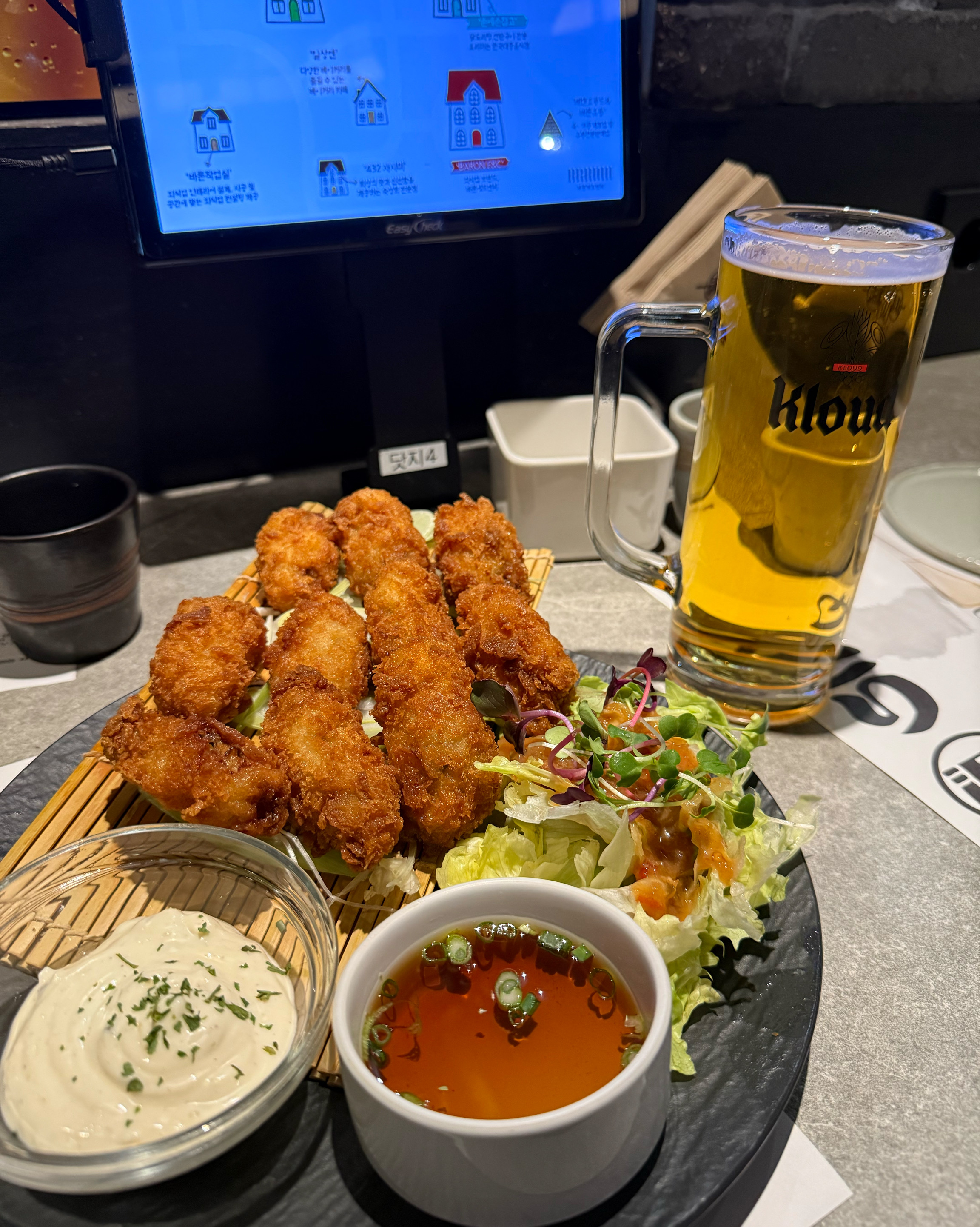 메뉴가 진짜 다양하고 분위기도 좋음! - 불당동 맛집 야키토리잔잔 신불당점