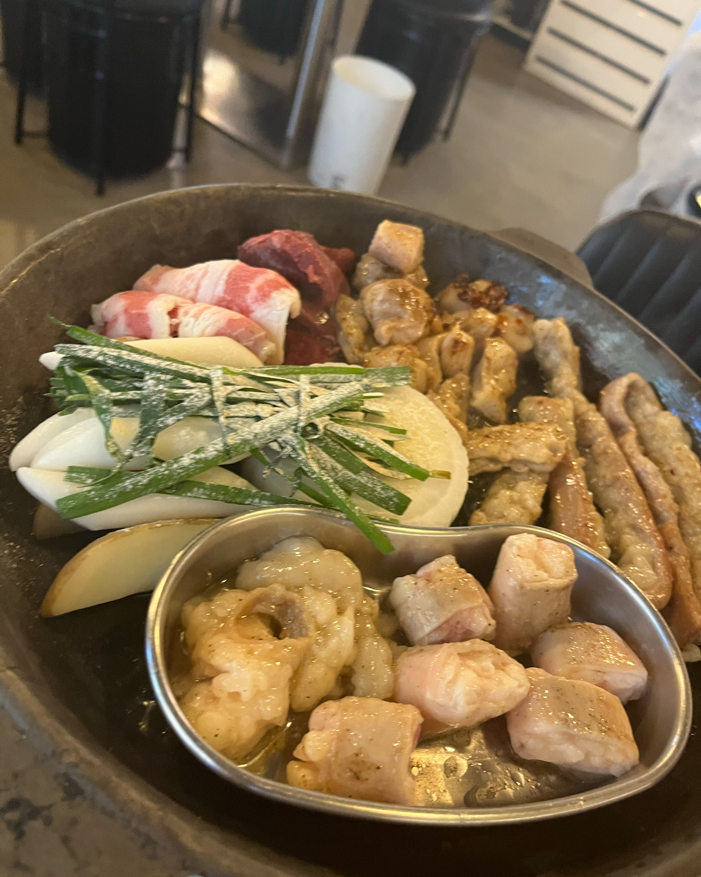 대창 곱창 먹으러 와서 배터지게 먹고 갑니다!!! 감사합니다 - 천호동 맛집 해와곱