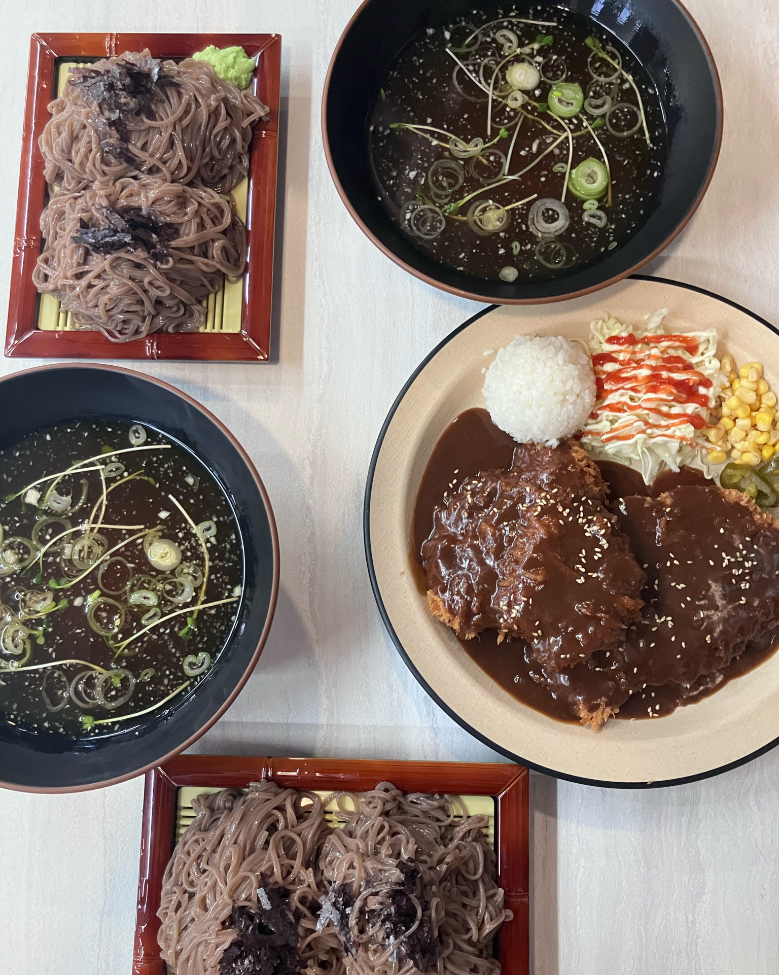 와이프랑 저랑 둘 다 많이 먹지 않는데, - 대전 맛집 하랑소바 전민동본점
