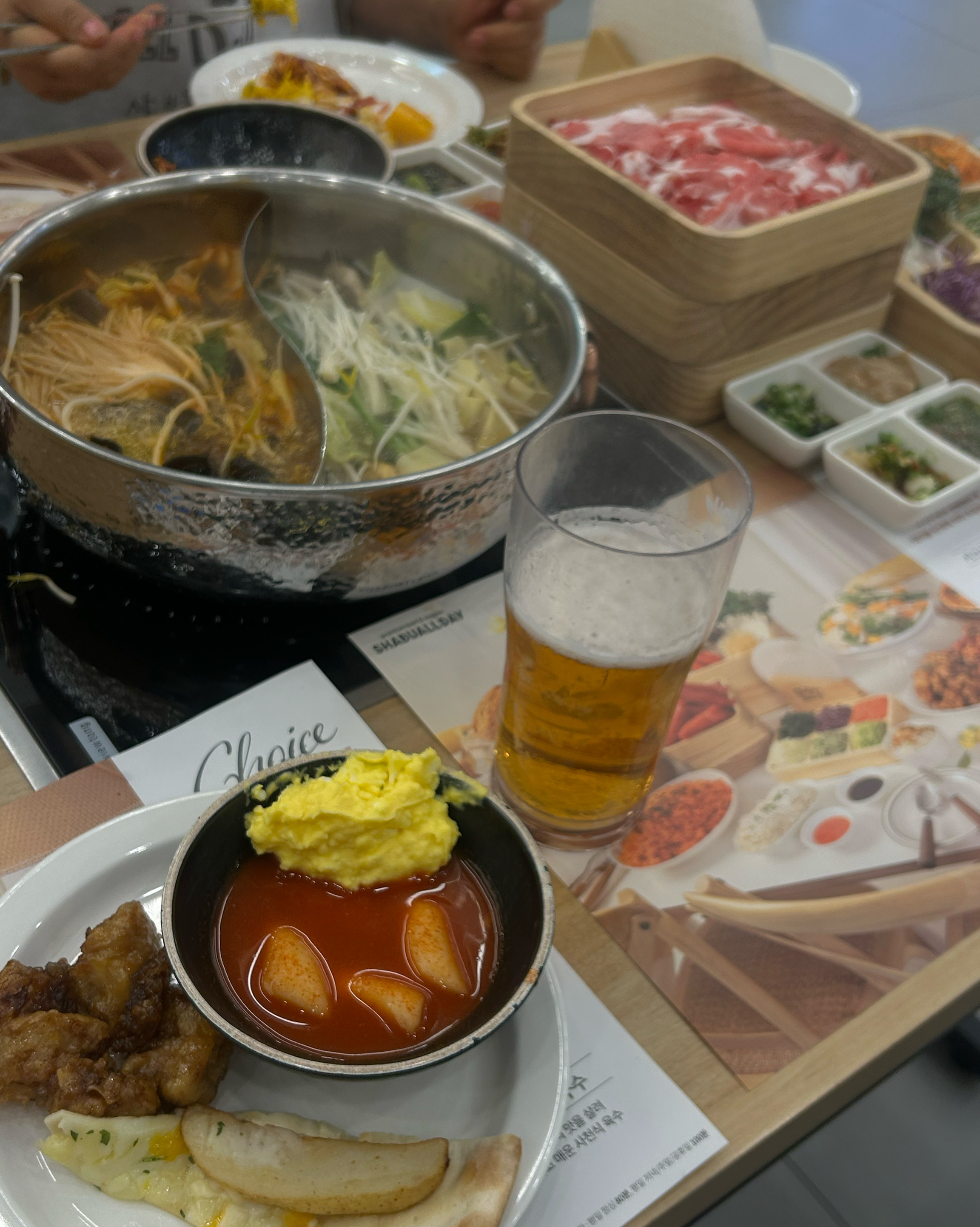 샤브올데이 가산점 매번 잘먹고 갑니다 ! 늘 친절하셔용 :) - 가산디지털단지 맛집 샤브올데이 서울가산점