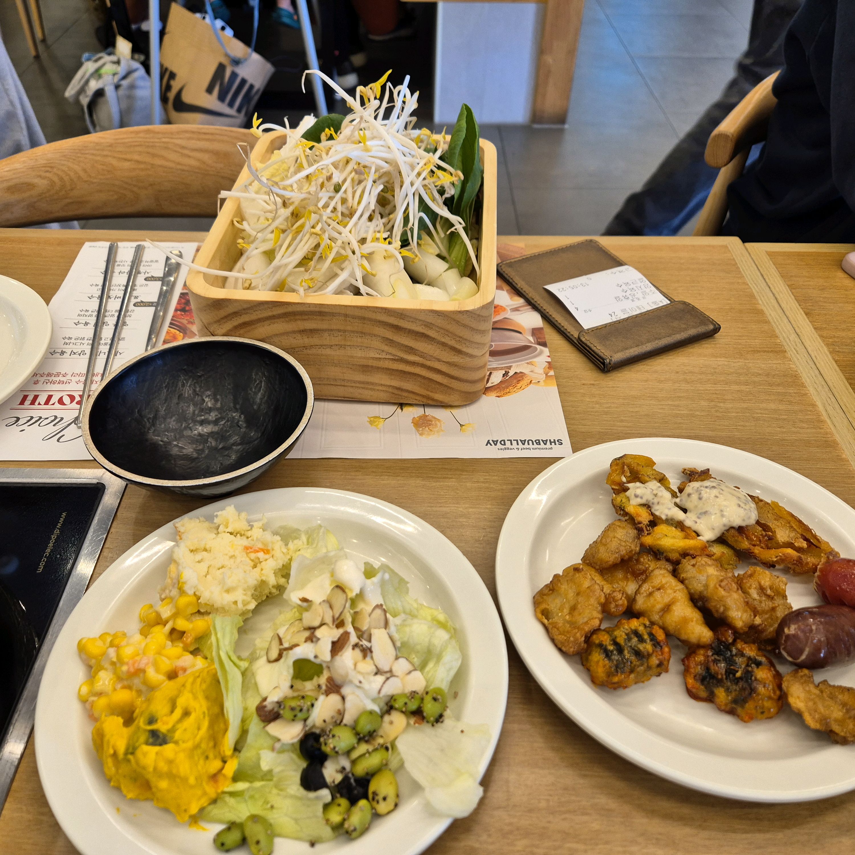 오늘도 즐겁게 맛나게 싱싱한고기.야채등등 - 별내 맛집 샤브올데이 별내신도시점