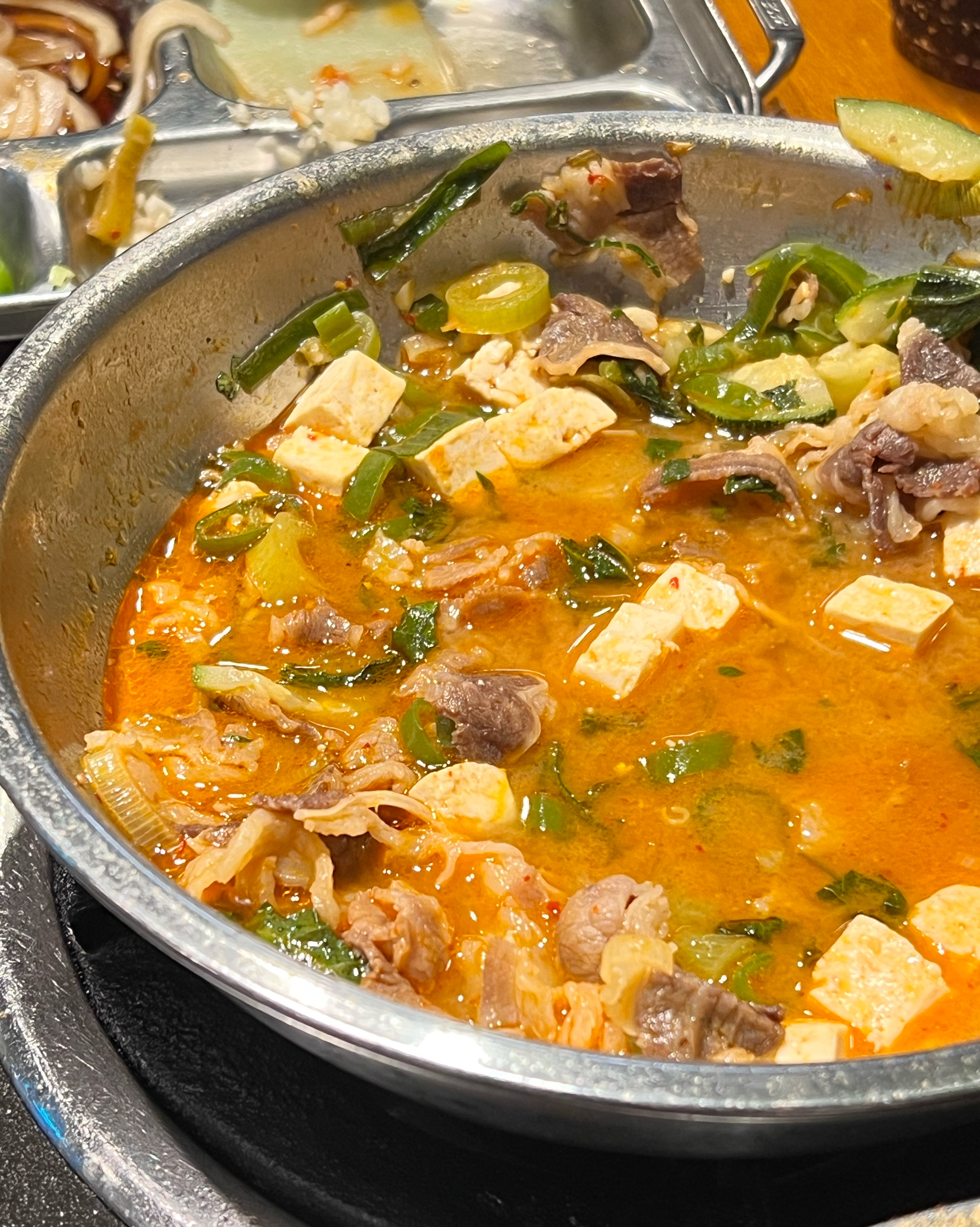 여긴 된찌 맛집이예요 2번이나 리필해먹었어요 - 대구 맛집 포크팬