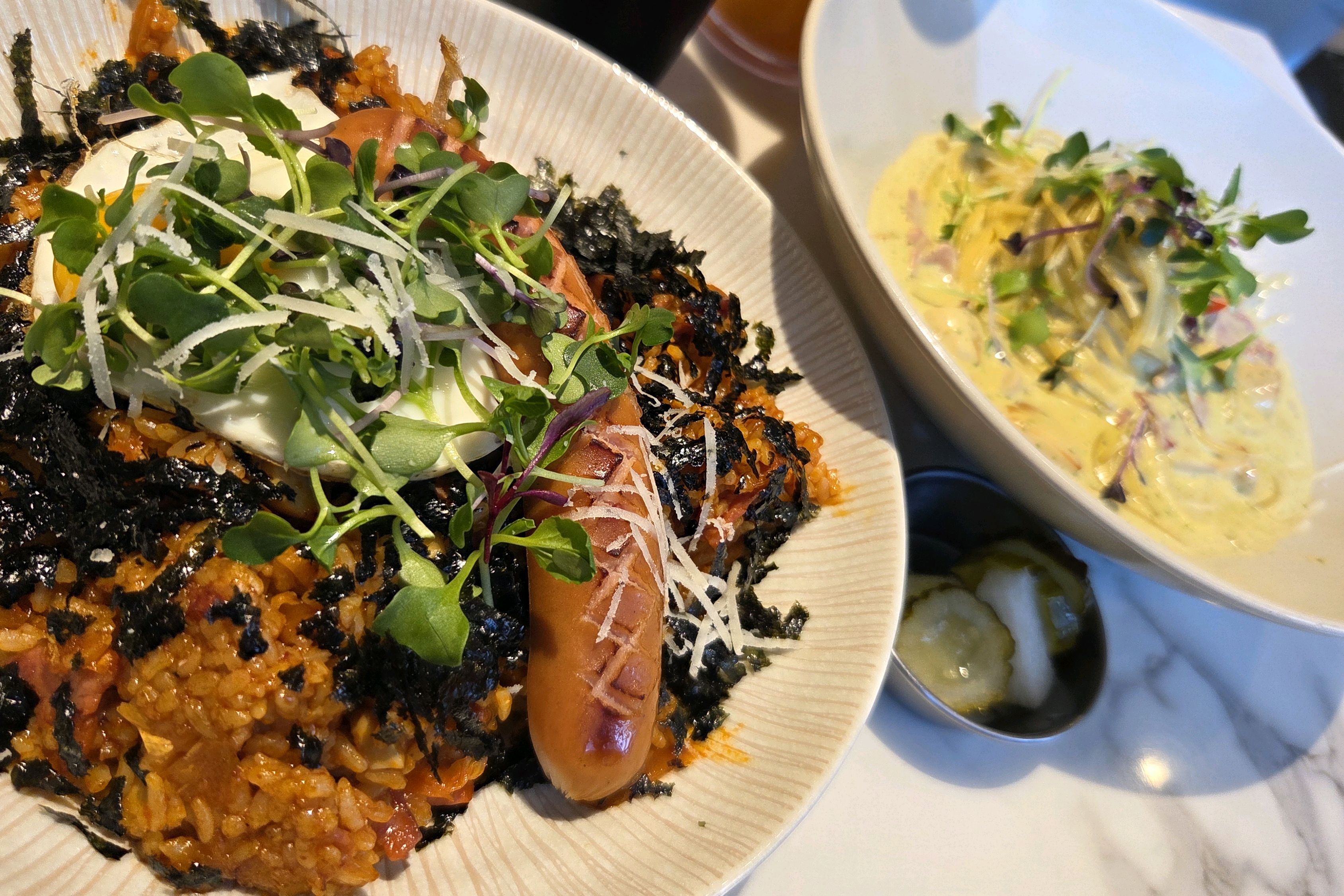양이 진짜 많아요 맛있고 메뉴 사진이랑 똑같아요 맛있습니다 - 불당동 맛집 브런치가든
