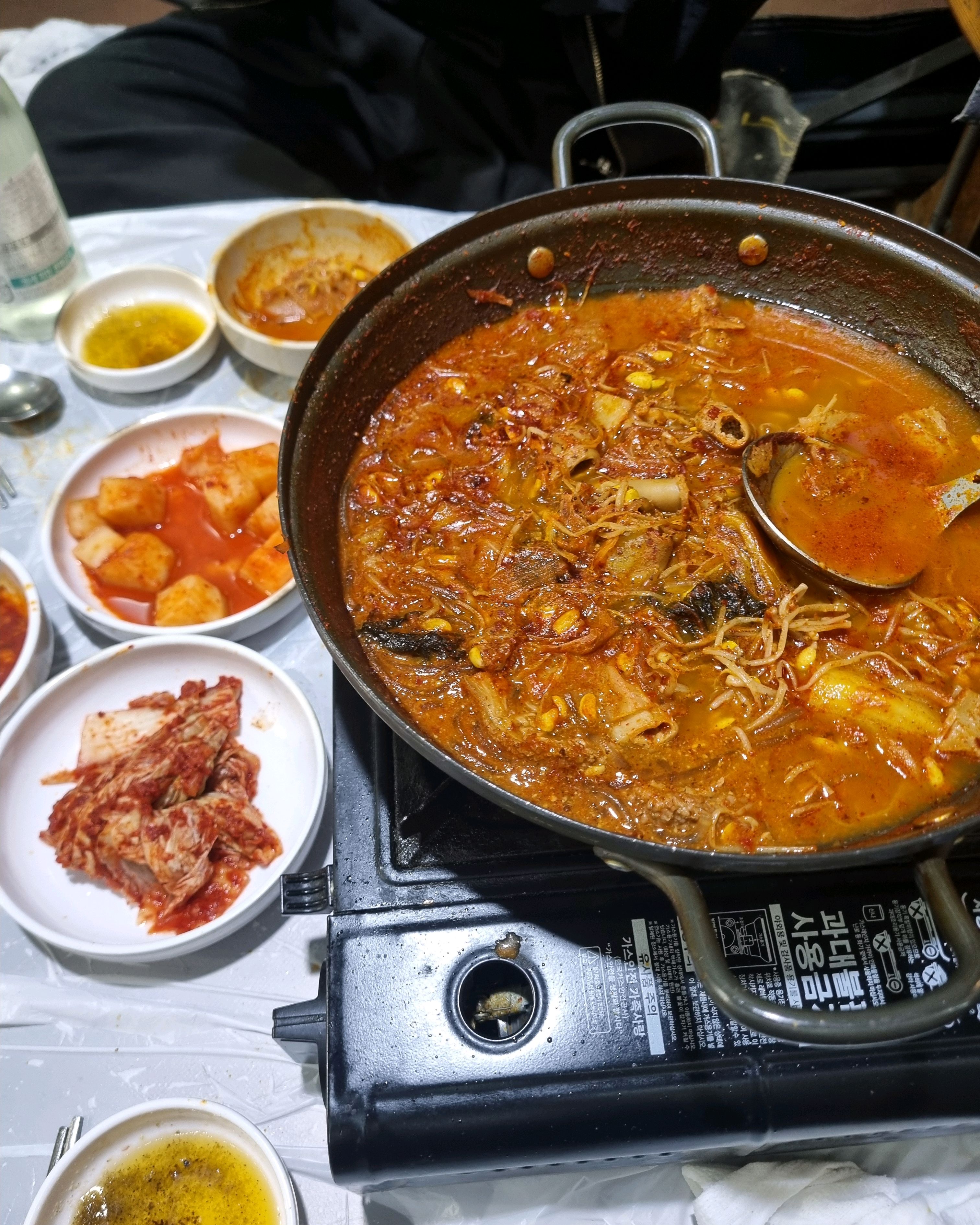 비오는날이라 곱창전골생각나서 먹으러왔는데 - 인천 맛집 삽교소곱창