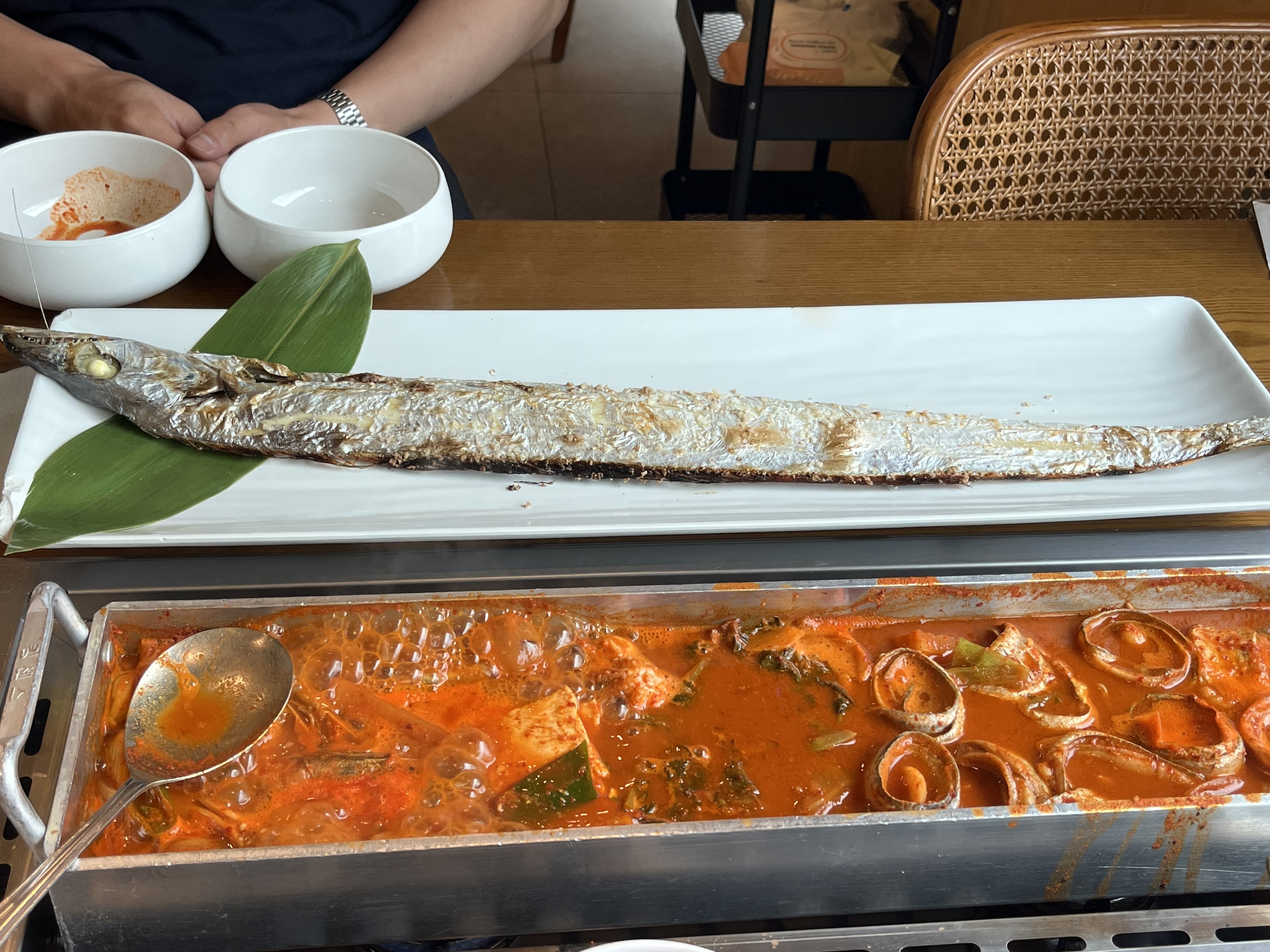 푸짐하게 잘 나와요! 맛있게 잘 먹었습니다 - 제주 맛집 한라갈치 제주공항점