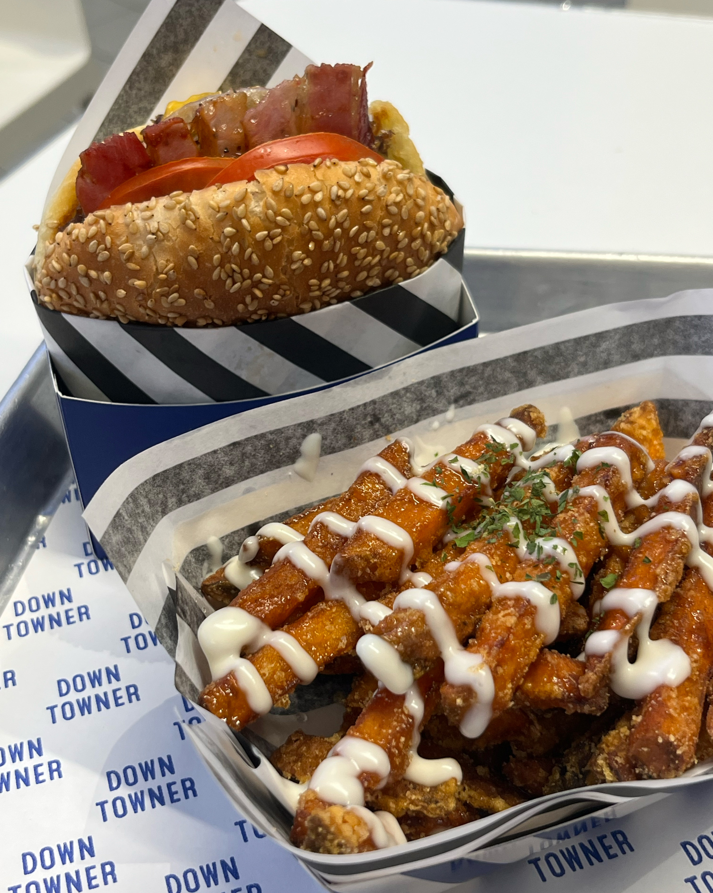 고구마프라이 맛있어요 - 대전 맛집 다운타우너 갤러리아 타임월드