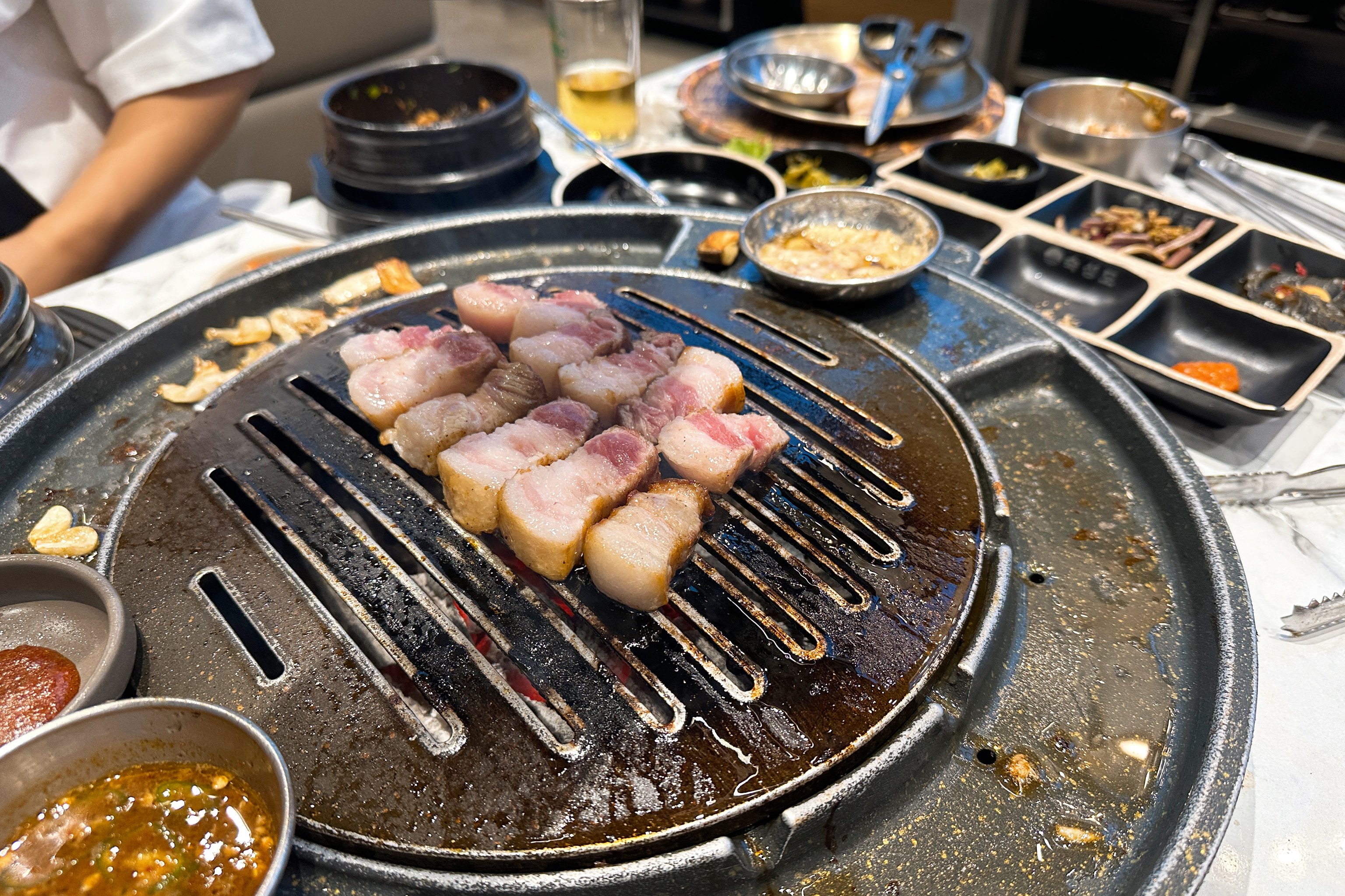 한정 부위들은 5시 반에 가도 품절이 금방 되어있어요 - 제주 맛집 숙성도 중문점