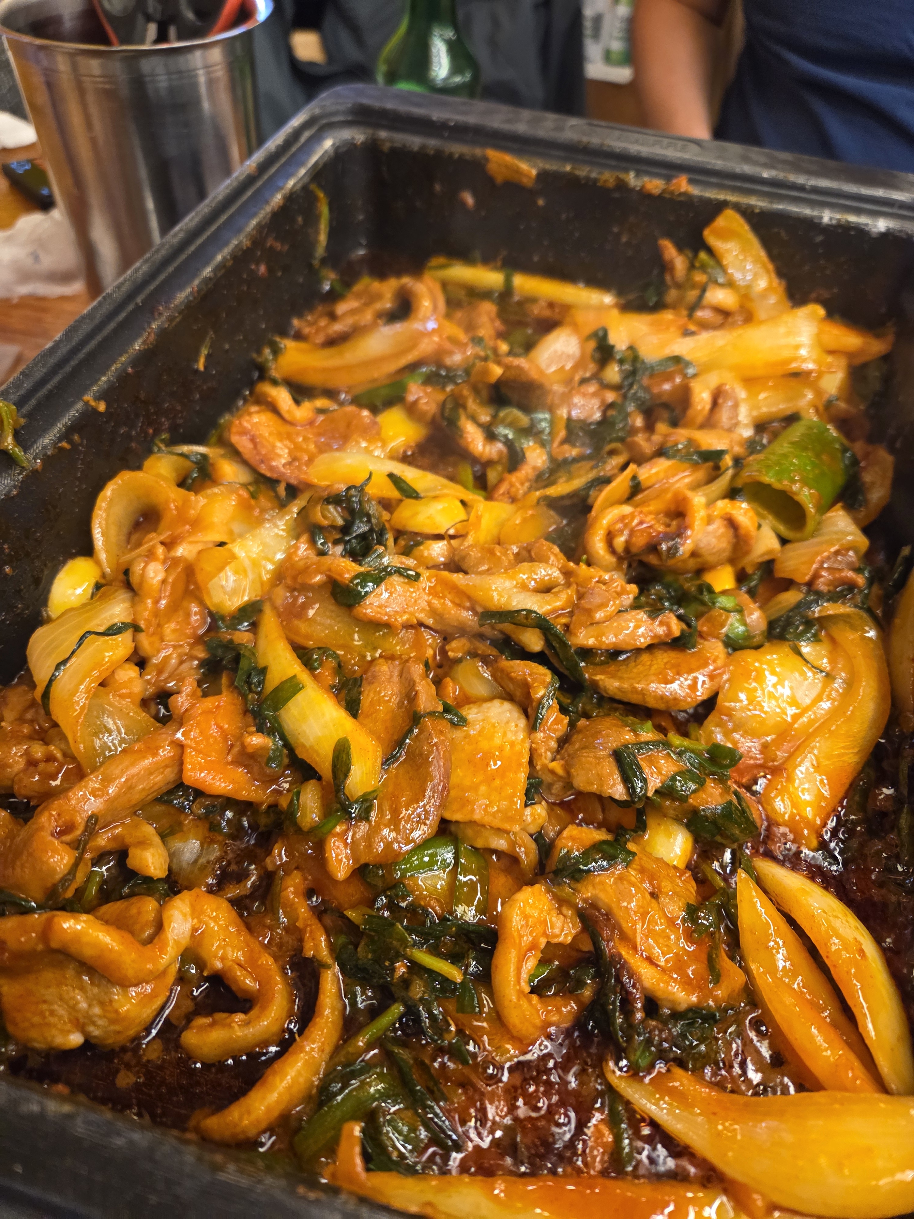 가든이라 분위기가 특이하고 오리고기도 맛나요! - 인천 맛집 유천가든