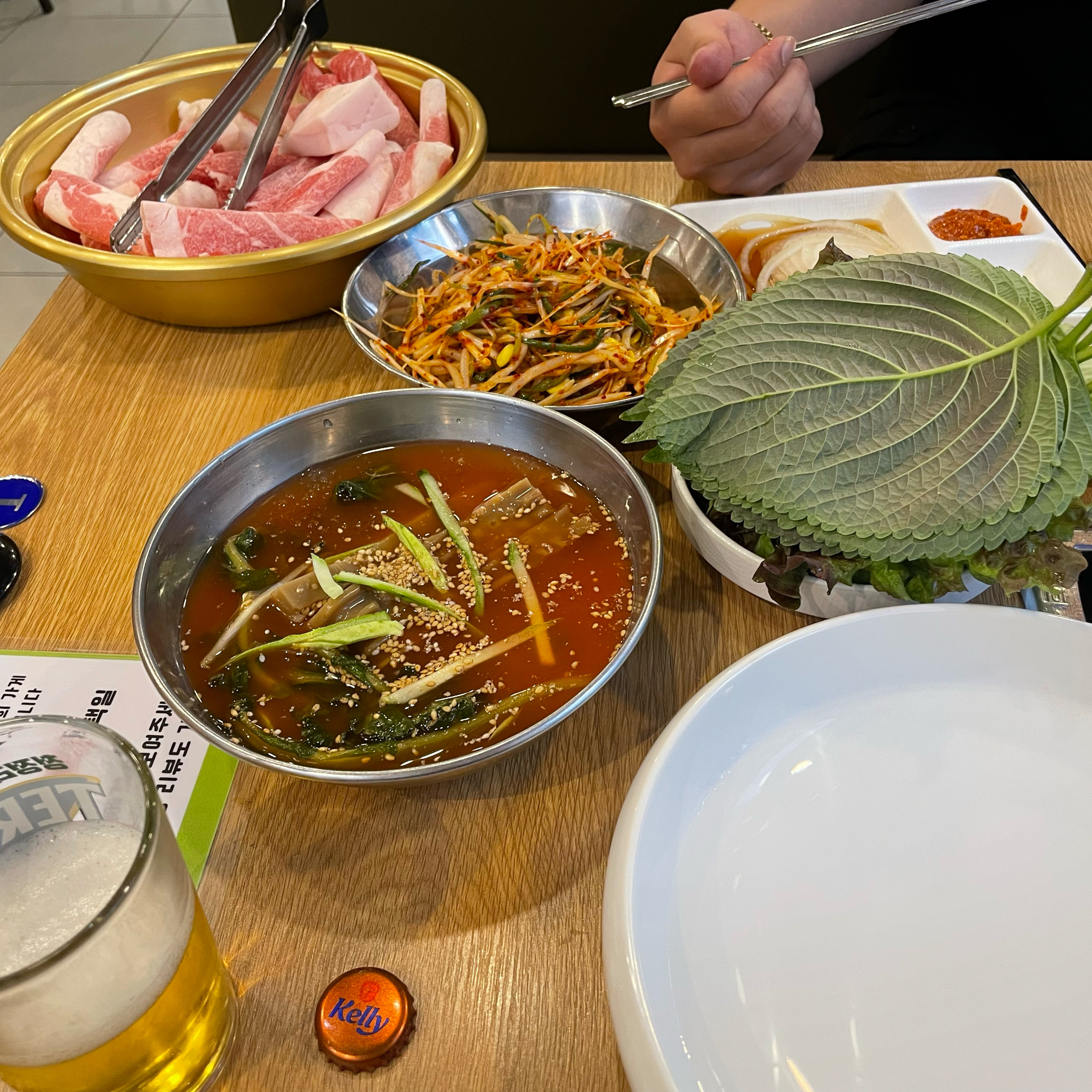 집앞 차돌박이 먹고싶어서 왔는데, 너무 맛있습니다. - 권선동 맛집 소풍