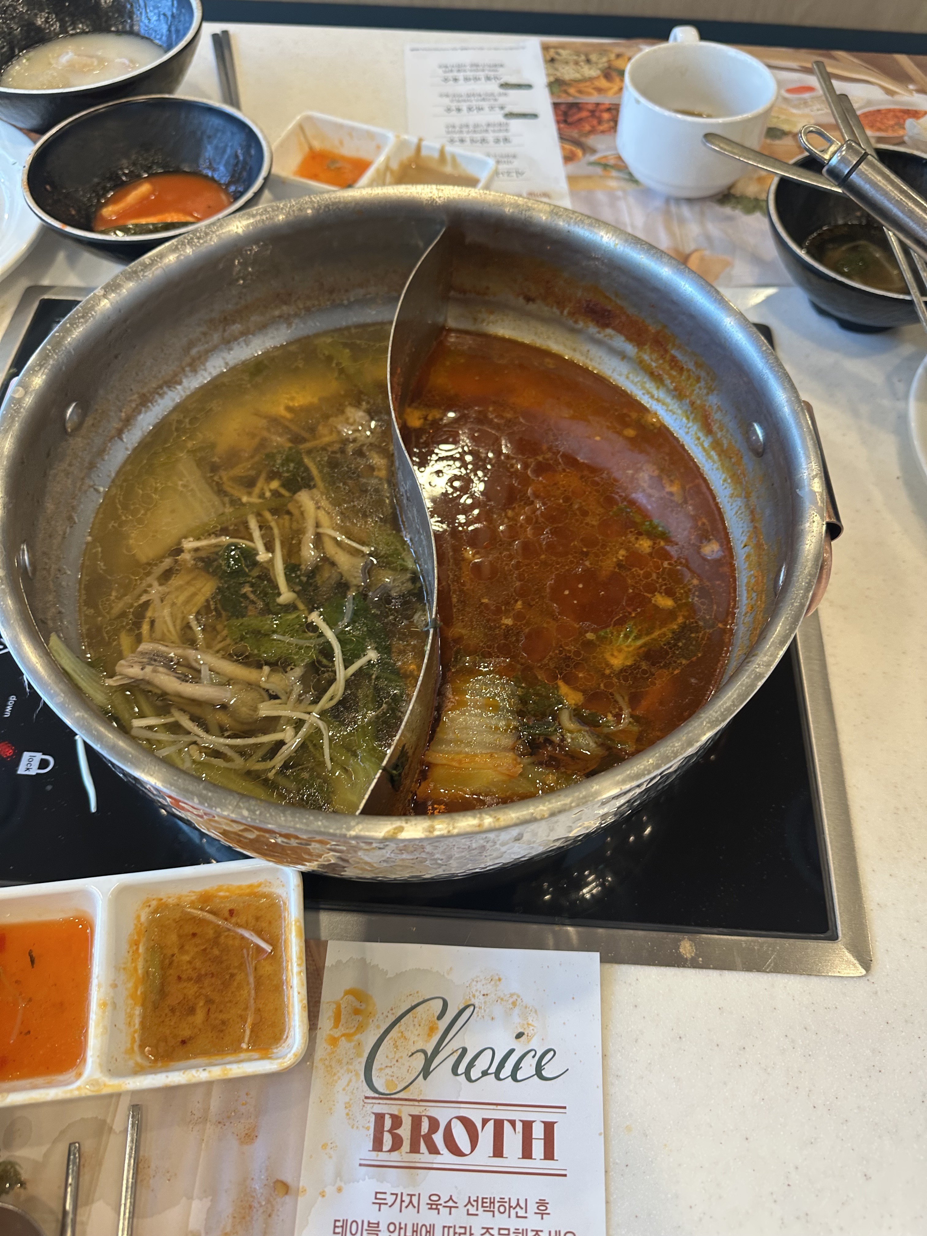 다른매장이랑 틀리게 먹을것도 많고 좋아서 - 의정부 민락 맛집 샤브올데이 의정부민락점