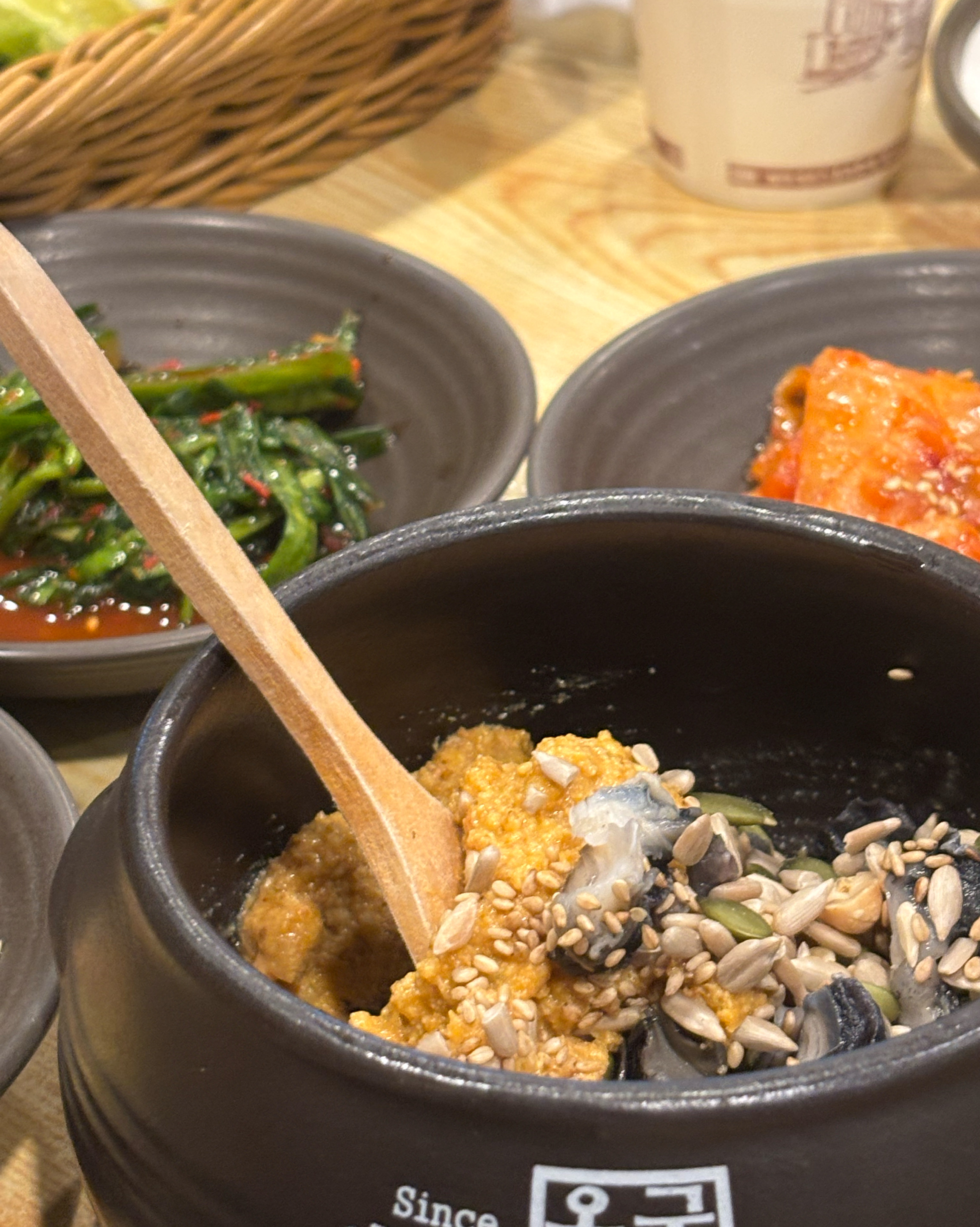 쌈장이 맛있어서 포장도했어요!!! 오~ 전체적으로 맛있어요. - 인천 맛집 오구당당 부평본점