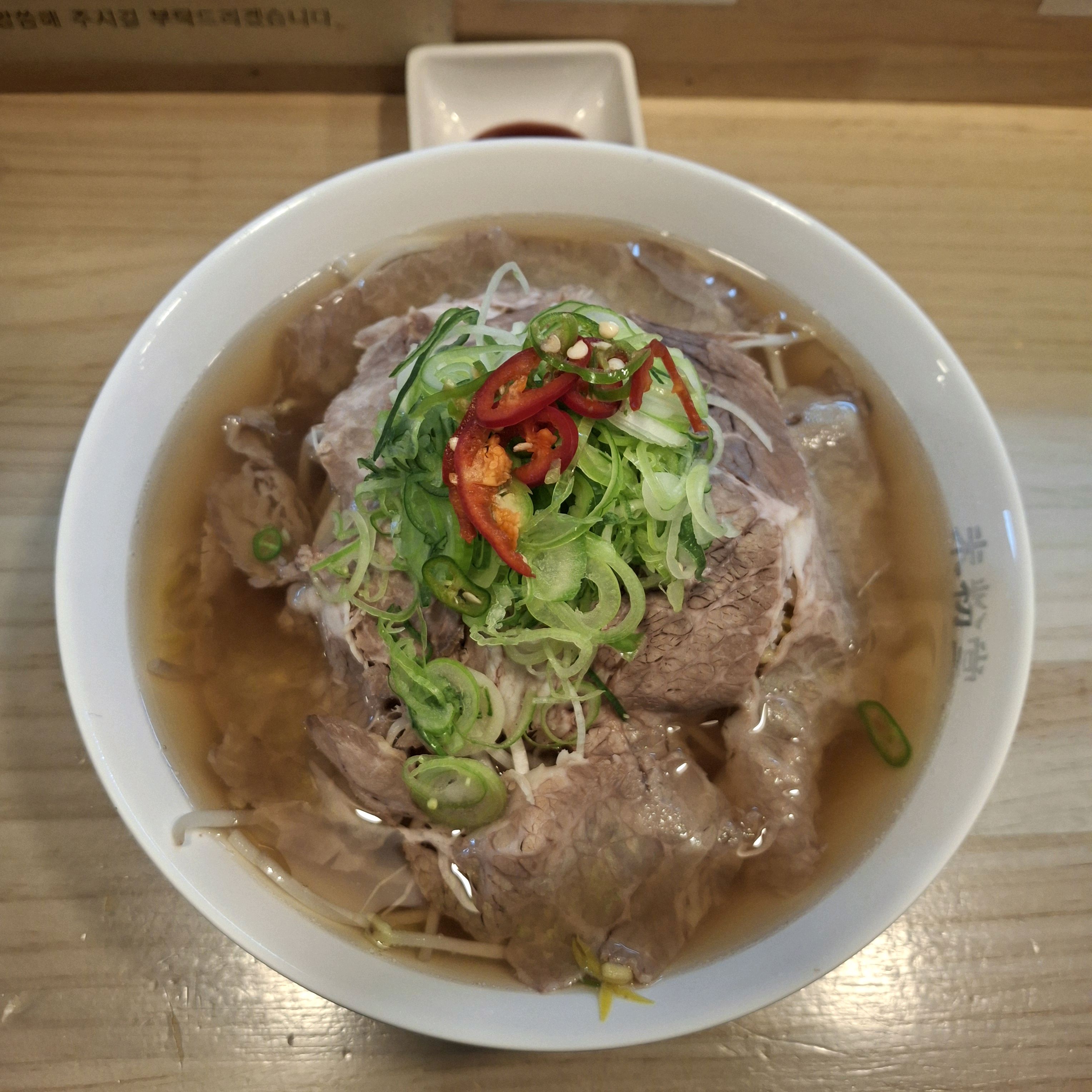 비가와서 쌀쌀하길래 마침 미분당쌀국수가 생각나서왔는데 역시좋은선택이였습니다! 다른쌀국수집에