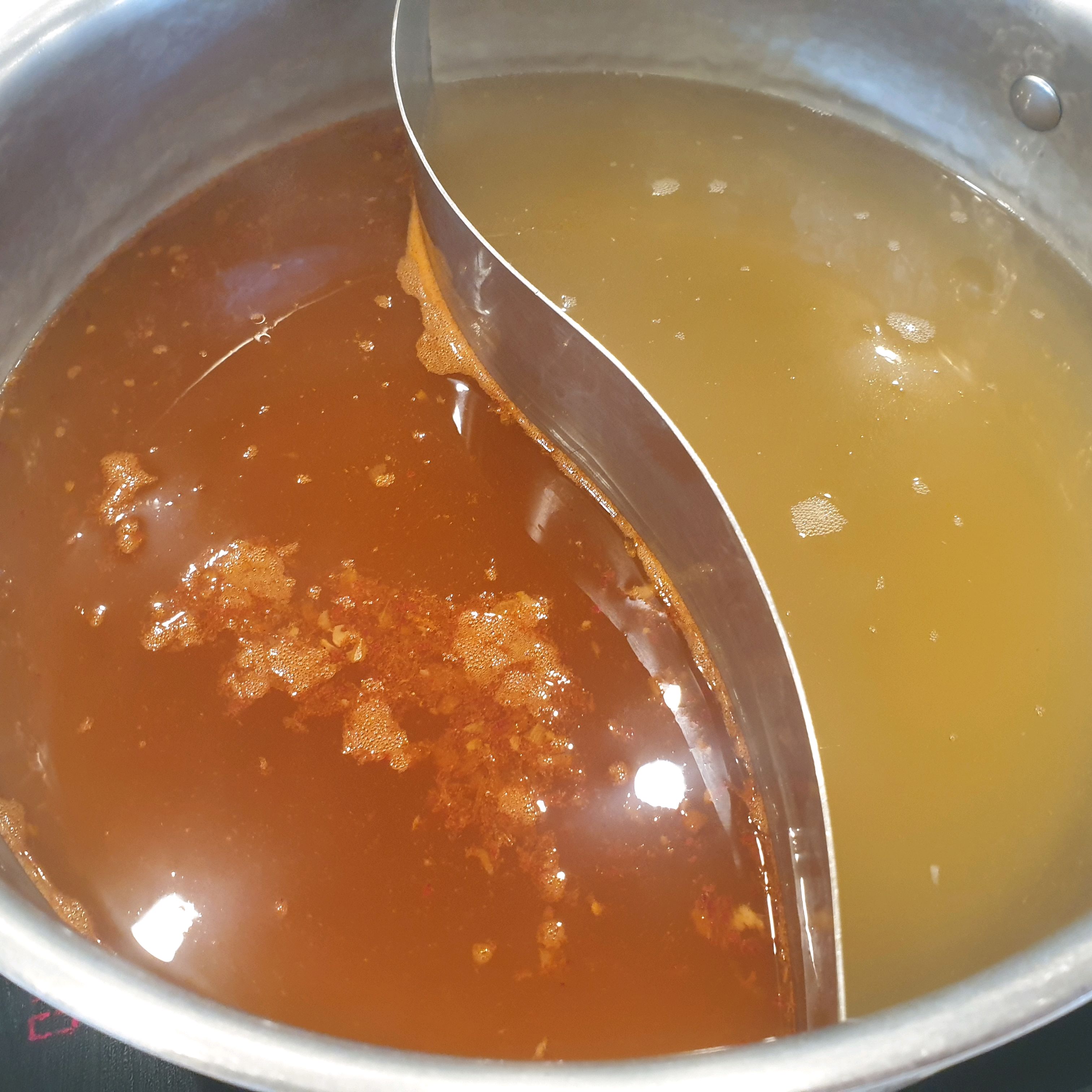 오랫만에 방문하니 반반육수가! 두둥! - 의정부 민락 맛집 샤브올데이 의정부민락점