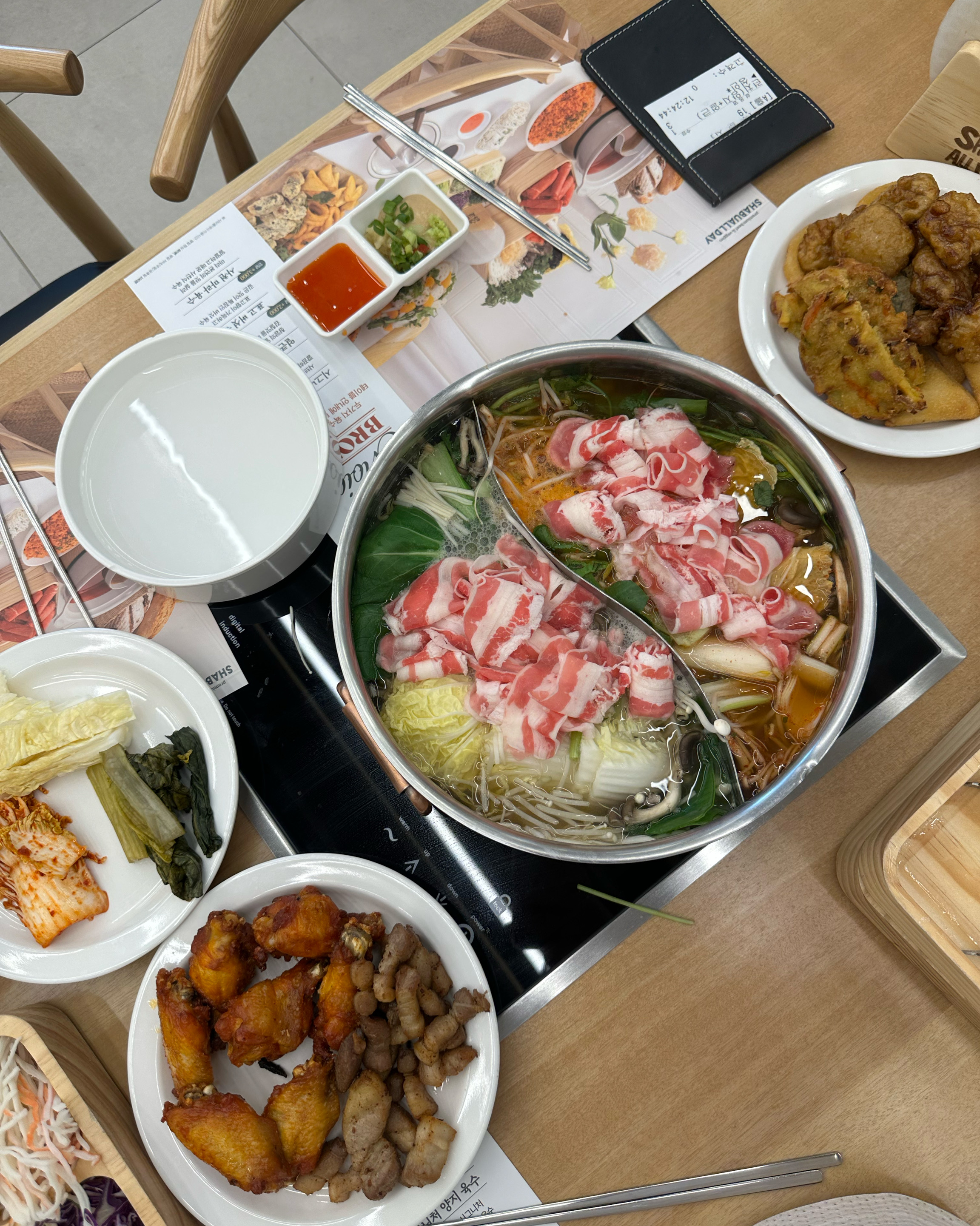 오픈런으로 기분좋게 식사하시기를 추천드려요 - 대구 상인동 맛집 샤브올데이 대구상인점