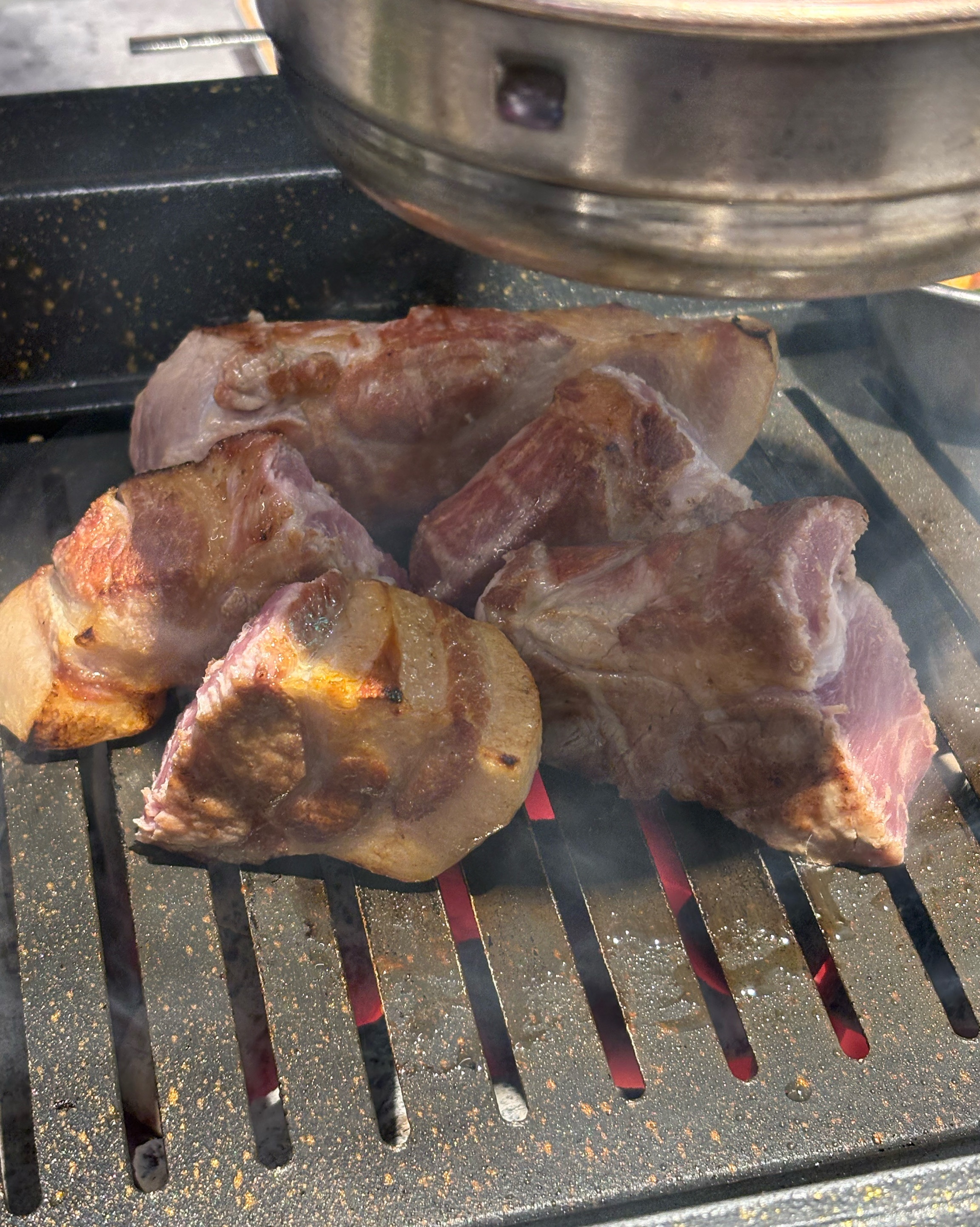 부산에서 와서 가족들이랑 같이 용인 놀러와서 맛있는 고기 먹고 재밌게 놀고 갑니다! - 용인 맛집 목돈72 용인기흥구청점