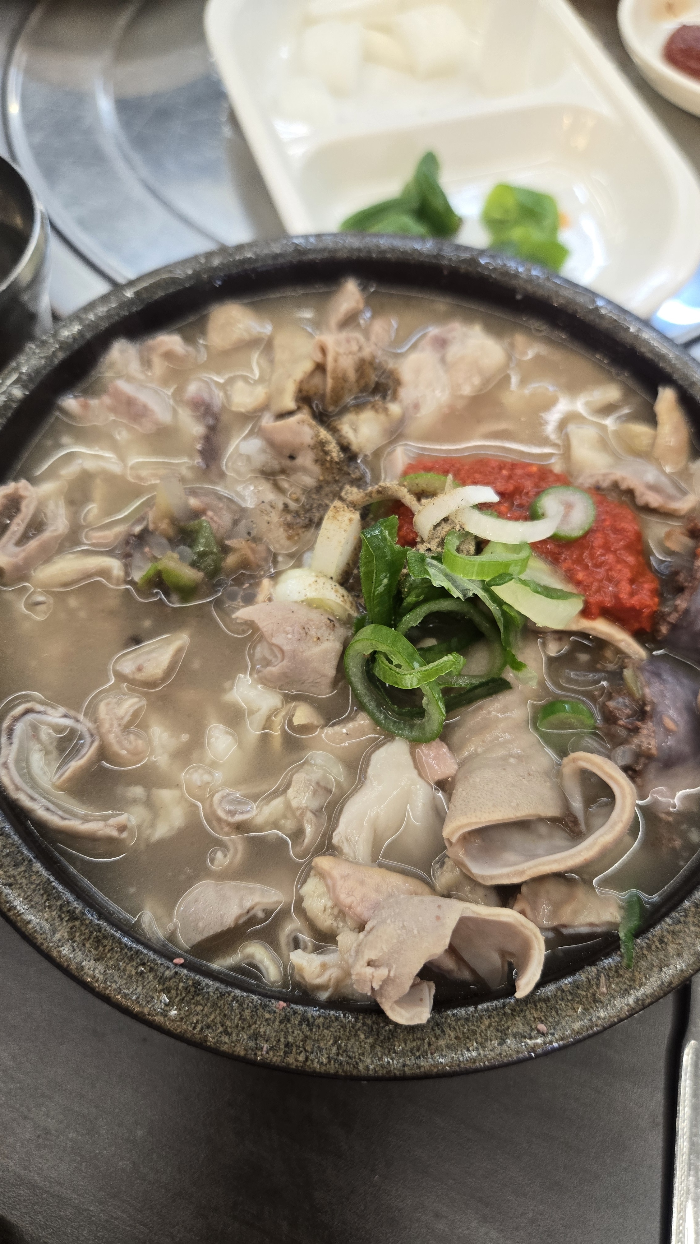넘넘 맛있어요!👍 - 대전 맛집 오문창순대국밥
