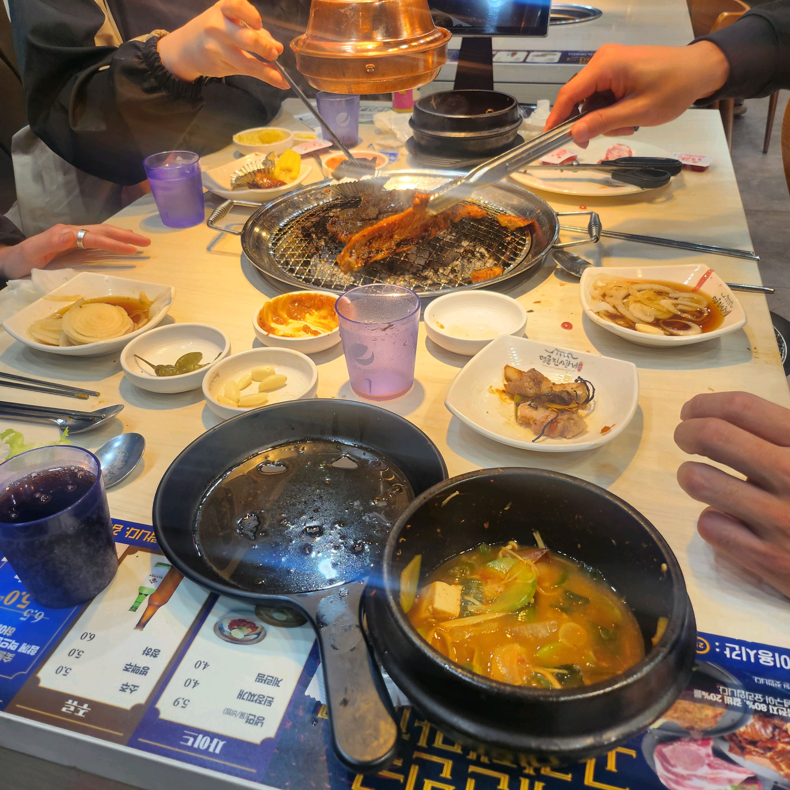 부모님 모시고왔어요!! - 시흥능곡 맛집 명륜진사갈비 시흥능곡점